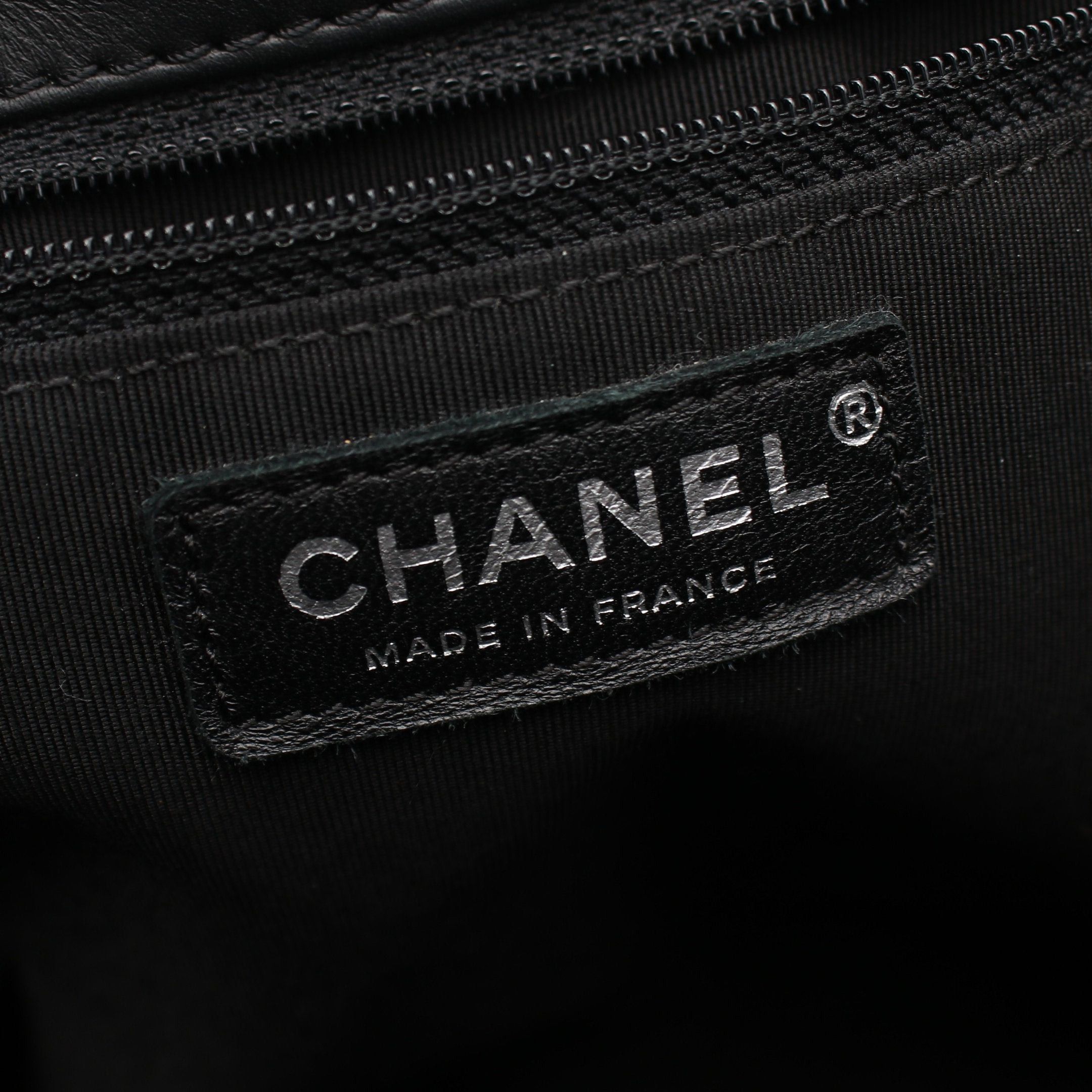 Chanel Chanel Coco Mark Chain Backpack Rucksack Tweed Black Gray White Silver Hardware Size ONE SIZE - 4 Thumbnail