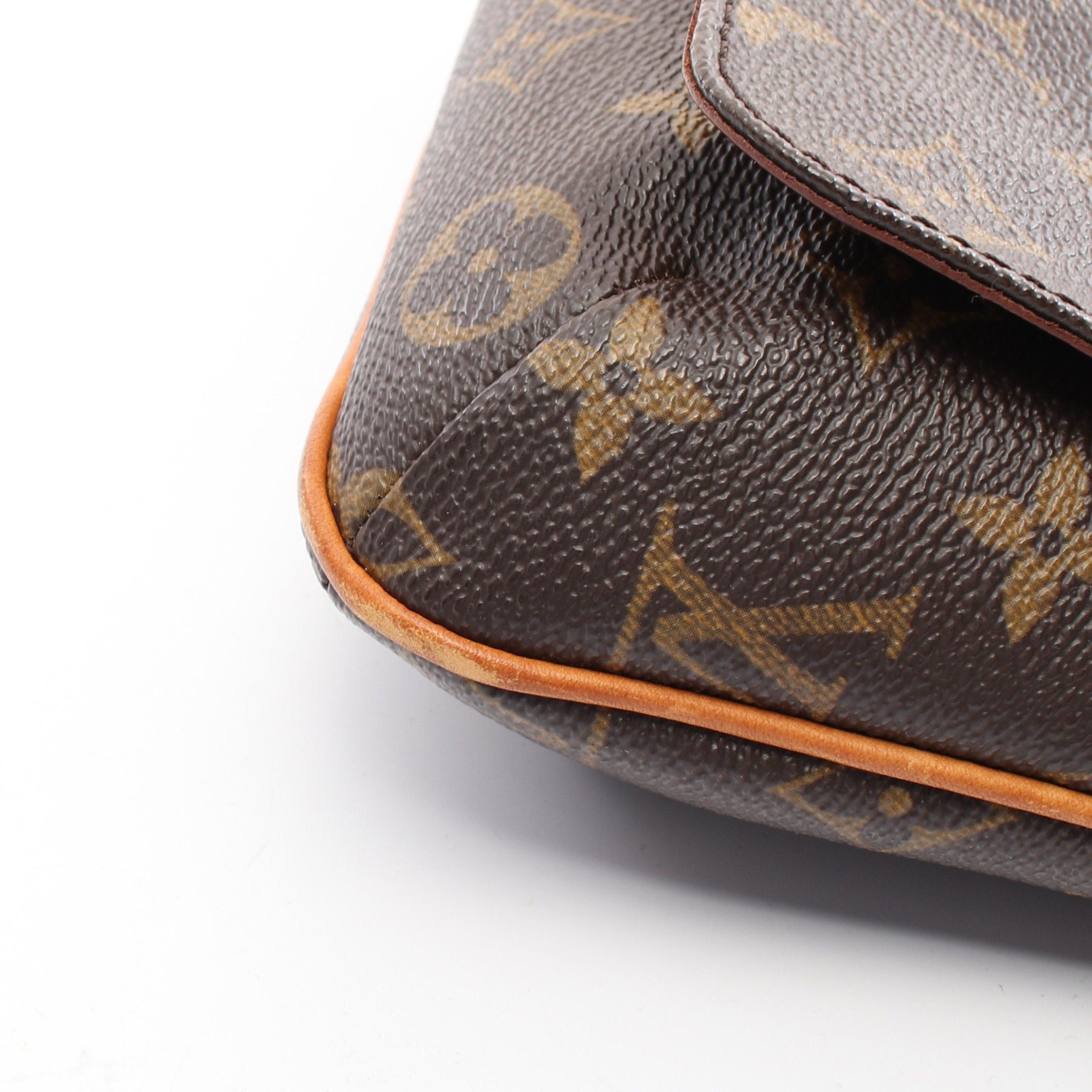Louis Vuitton Louis Vuitton Musette Salsa Long Strap Monogram Shoulder Bag Leather Brown Size ONE SIZE - 7 Thumbnail