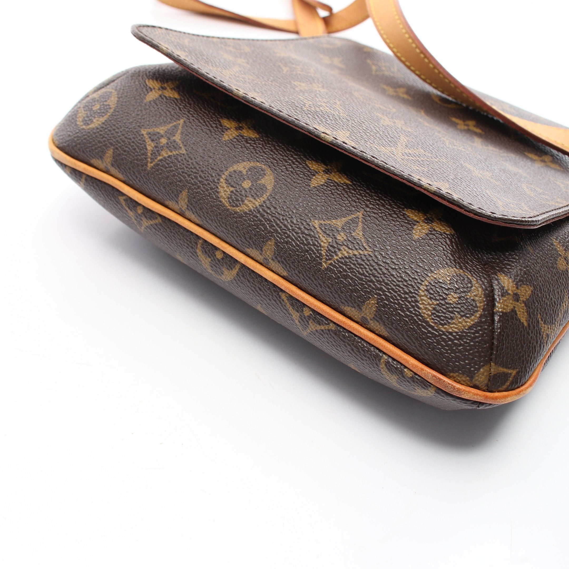 Louis Vuitton Louis Vuitton Musette Salsa Long Strap Monogram Shoulder Bag Leather Brown Size ONE SIZE - 8 Thumbnail