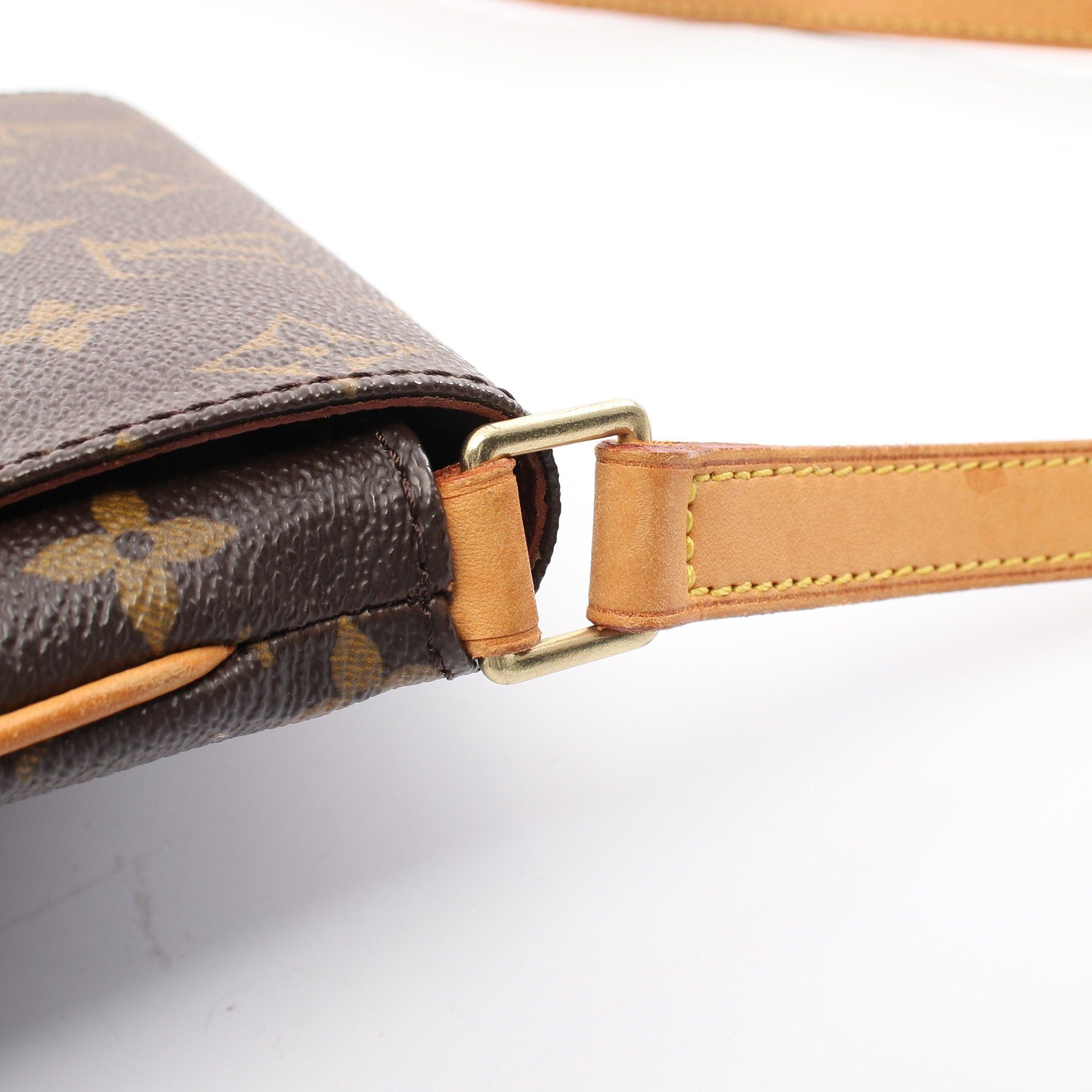 Louis Vuitton Louis Vuitton Musette Salsa Long Strap Monogram Shoulder Bag Leather Brown Size ONE SIZE - 9 Thumbnail