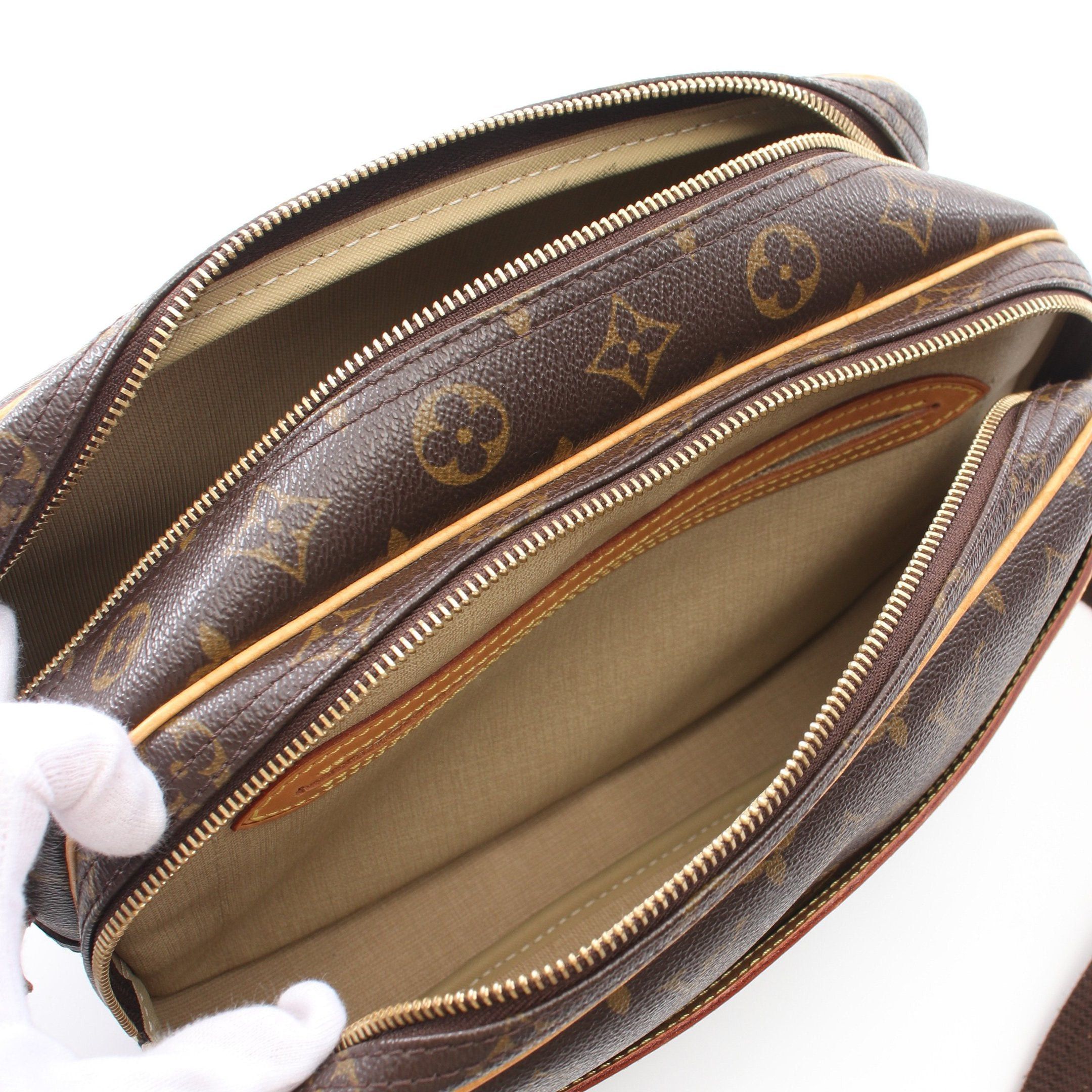 Louis Vuitton Louis Vuitton Reporter Pm Monogram Shoulder Bag Leather Brown Size ONE SIZE - 3 Thumbnail