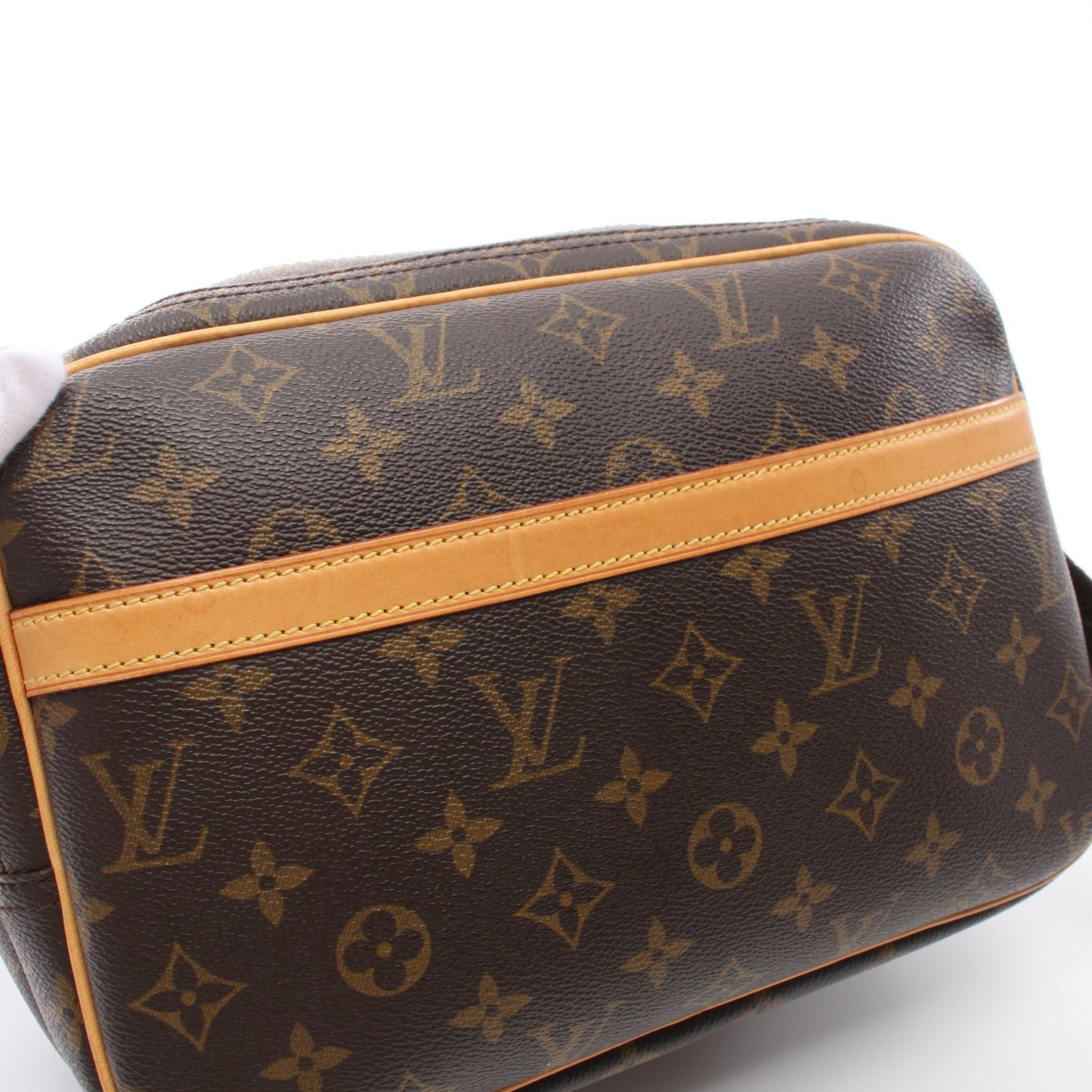 Louis Vuitton Louis Vuitton Reporter Pm Monogram Shoulder Bag Leather Brown Size ONE SIZE - 7 Thumbnail