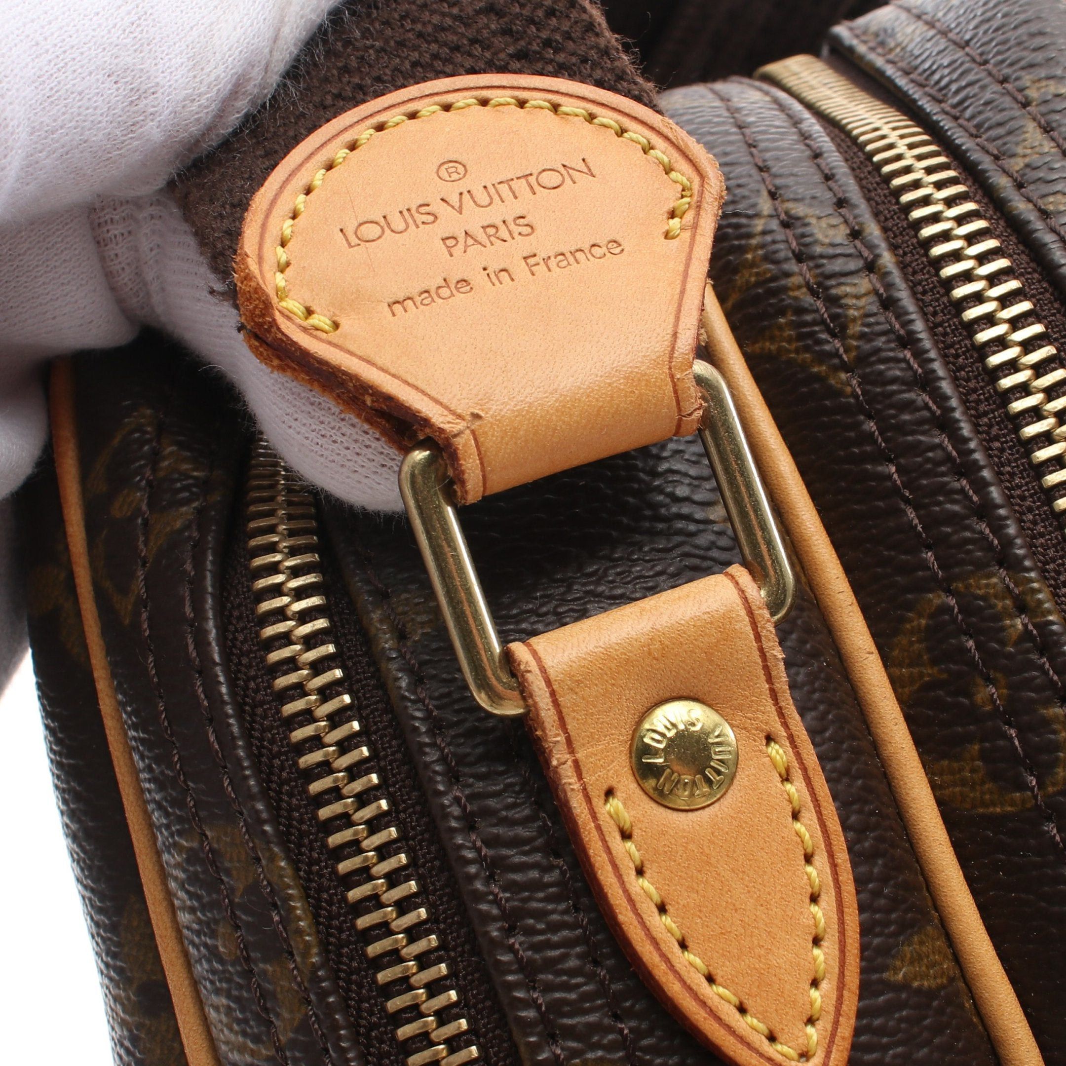 Louis Vuitton Louis Vuitton Reporter Pm Monogram Shoulder Bag Leather Brown Size ONE SIZE - 6 Thumbnail