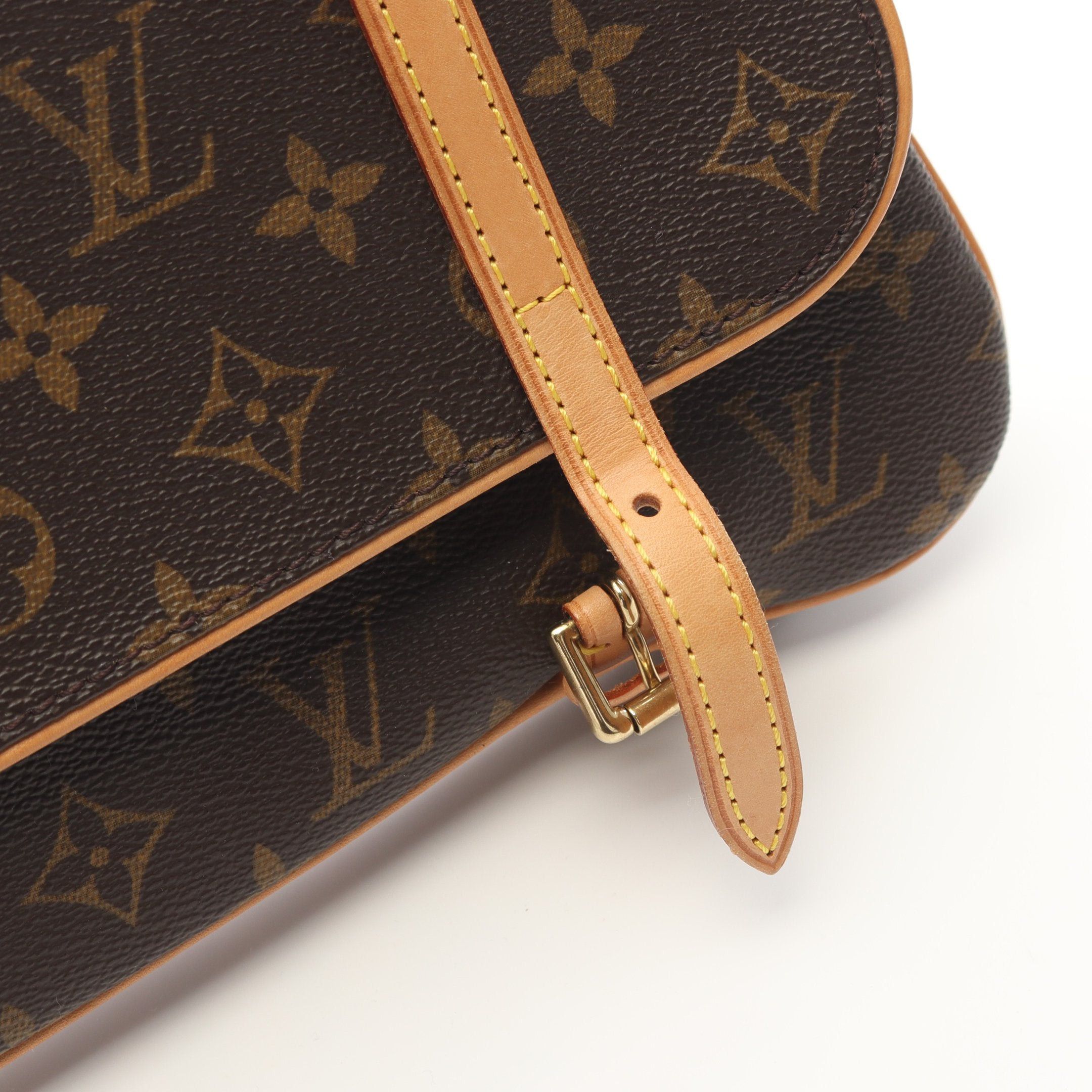 Louis Vuitton Louis Vuitton Murrell Monogram Shoulder Bag Leather Brown Size ONE SIZE - 7 Thumbnail