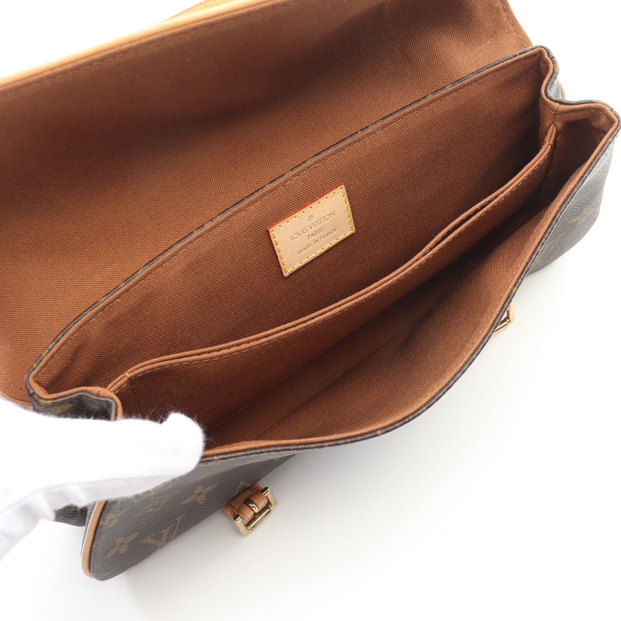 Louis Vuitton Louis Vuitton Murrell Monogram Shoulder Bag Leather Brown Size ONE SIZE - 3 Thumbnail