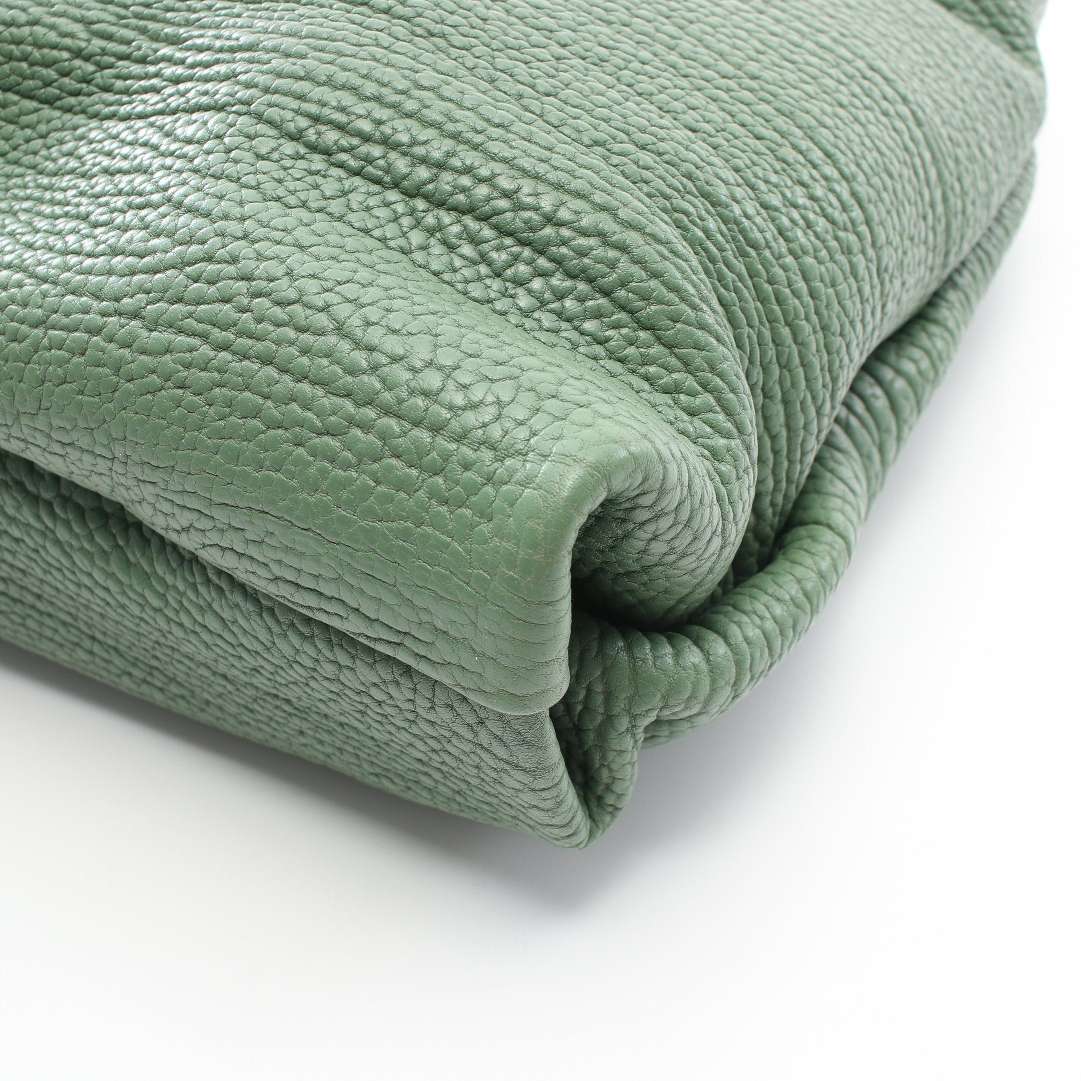 Prada Prada Shoulder Bag Leather Green Size ONE SIZE - 5 Thumbnail