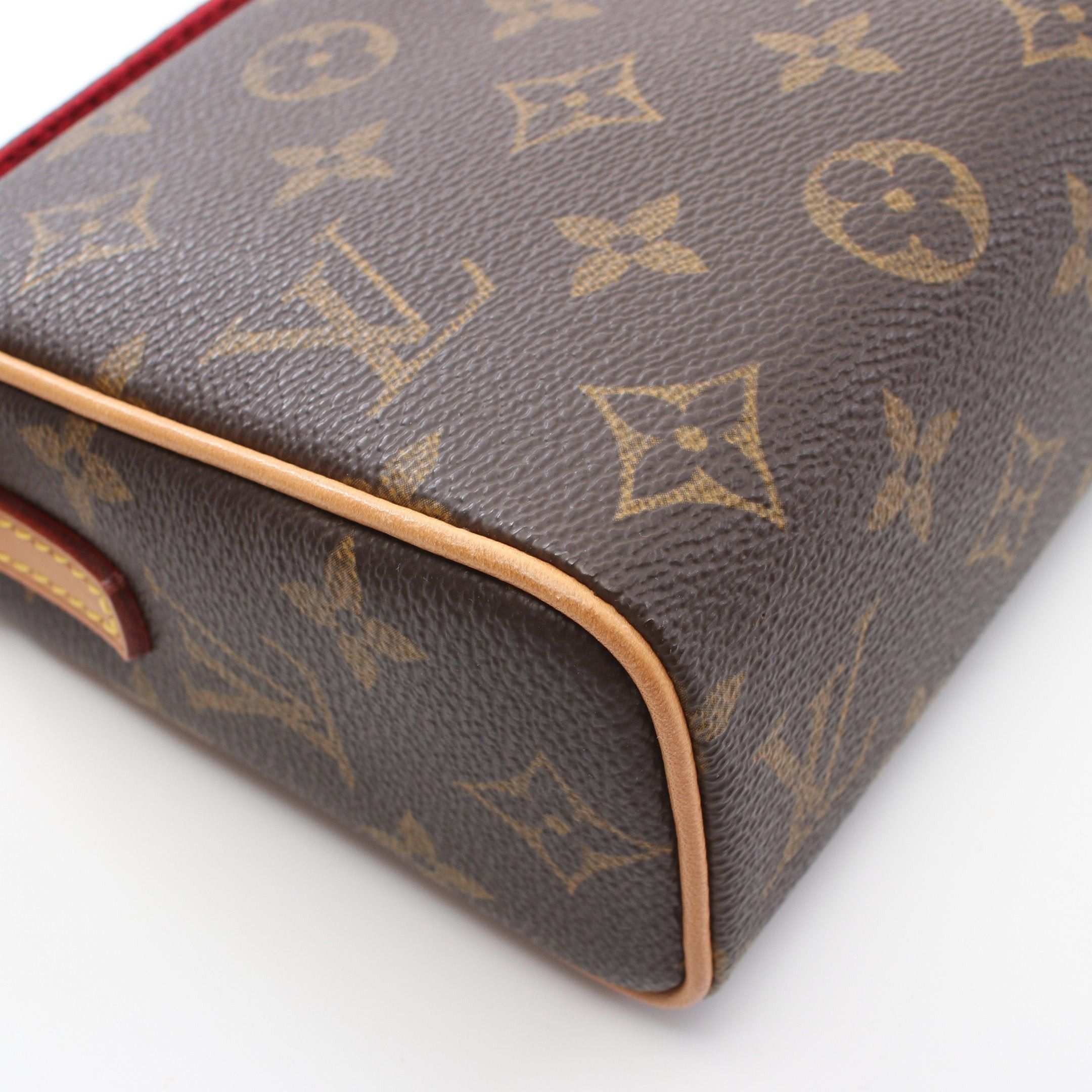 Louis Vuitton Louis Vuitton Recital Monogram Handbag Leather Brown Size ONE SIZE - 10 Thumbnail