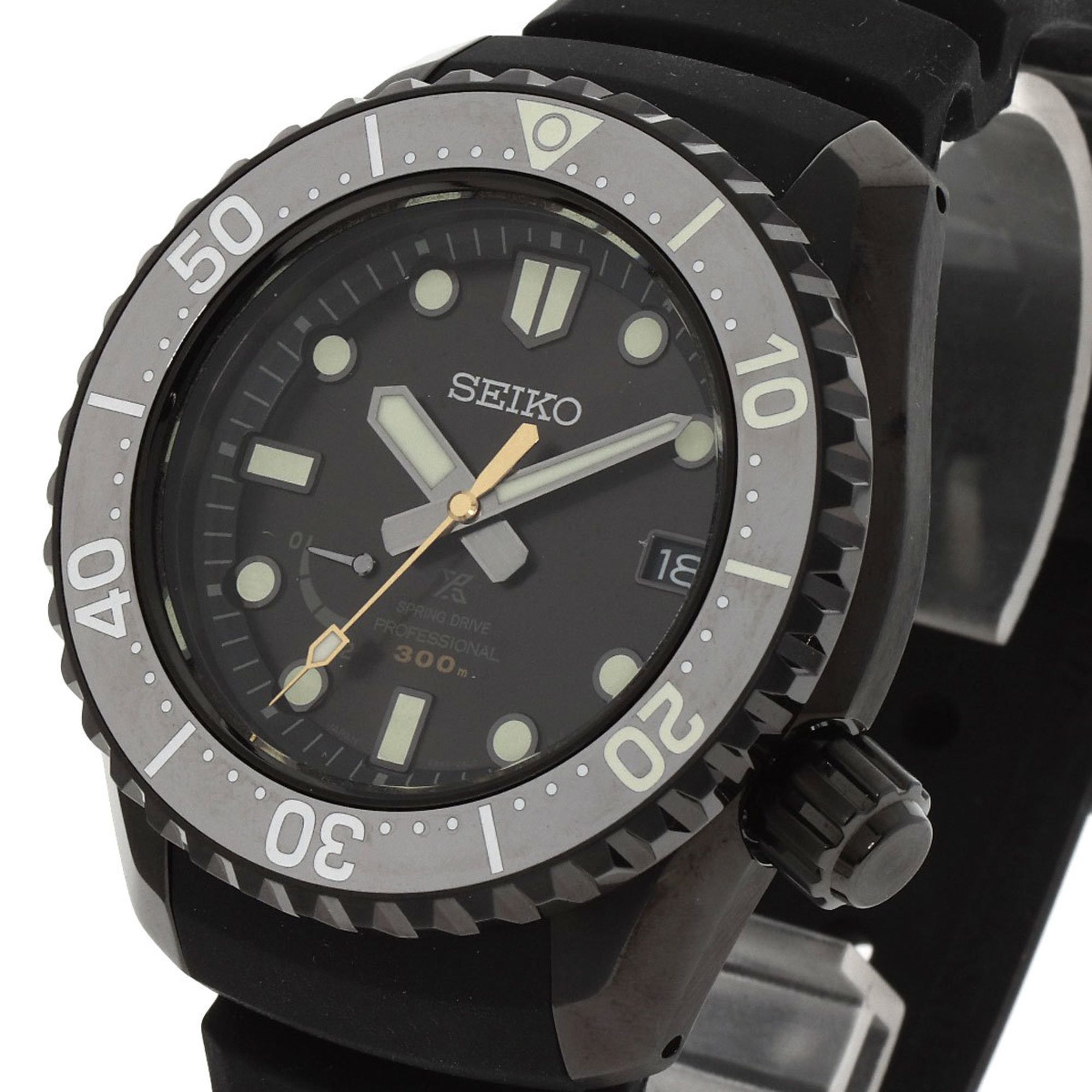 Seiko Seiko SBDB037 5R65-0AS0 Prospex LX Line Spring Drive Watch Titanium Rubber Men's SEIKO Size ONE SIZE - 3 Thumbnail