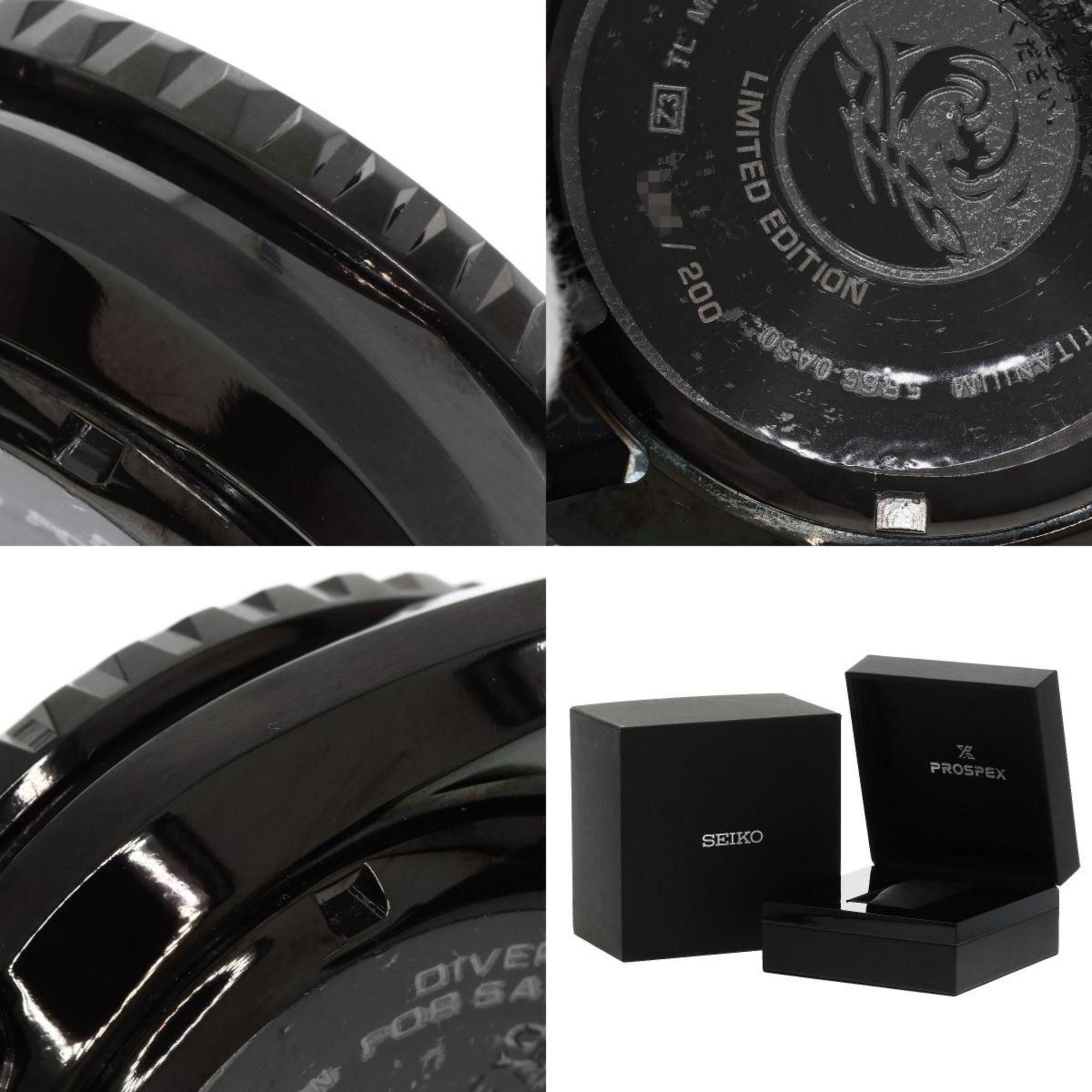 Seiko Seiko SBDB037 5R65-0AS0 Prospex LX Line Spring Drive Watch Titanium Rubber Men's SEIKO Size ONE SIZE - 10 Thumbnail