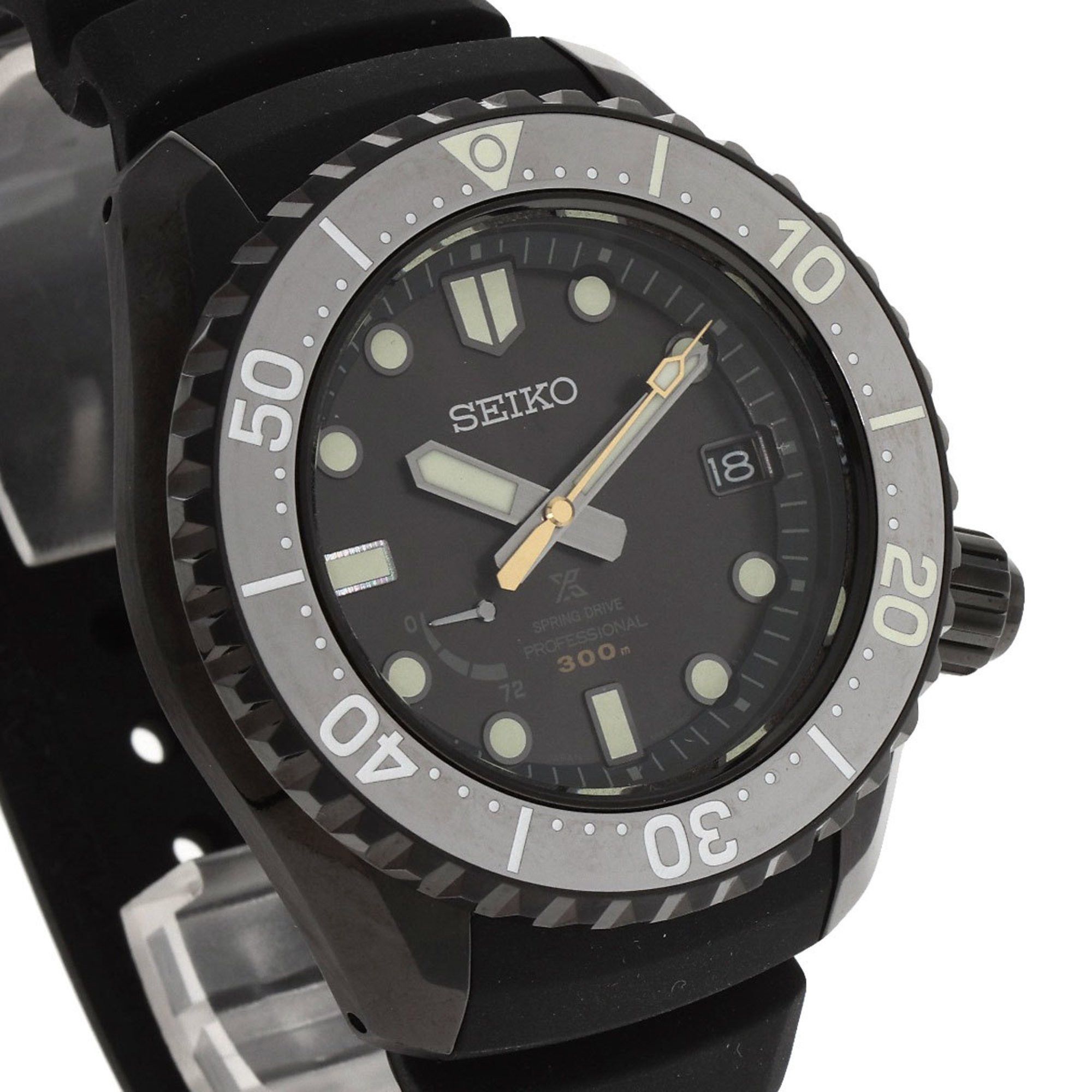 Seiko Seiko SBDB037 5R65-0AS0 Prospex LX Line Spring Drive Watch Titanium Rubber Men's SEIKO Size ONE SIZE - 4 Thumbnail