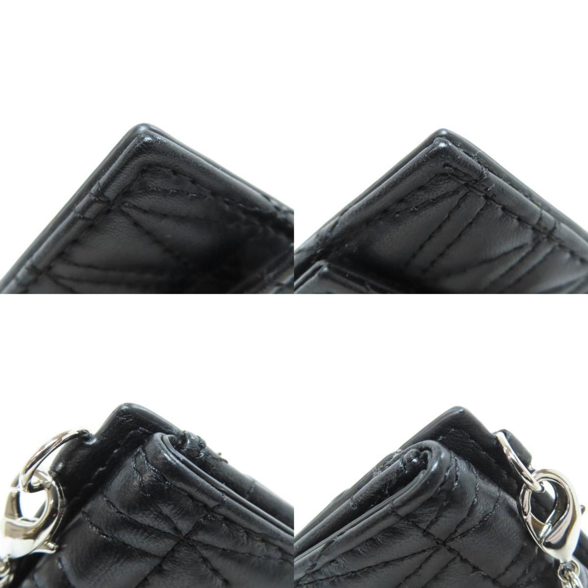 Versace Versace Business Card Holder/Card Case Leather Women's VERSACE Size ONE SIZE - 10 Thumbnail