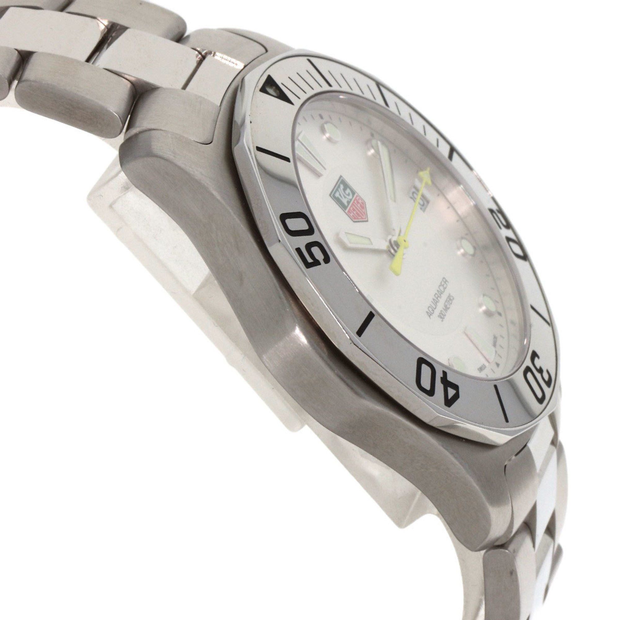 Tag Heuer TAG Heuer WBA1111.BA0801 Aquaracer Watch Stainless Steel SS Men's HEUER Size ONE SIZE - 6 Thumbnail