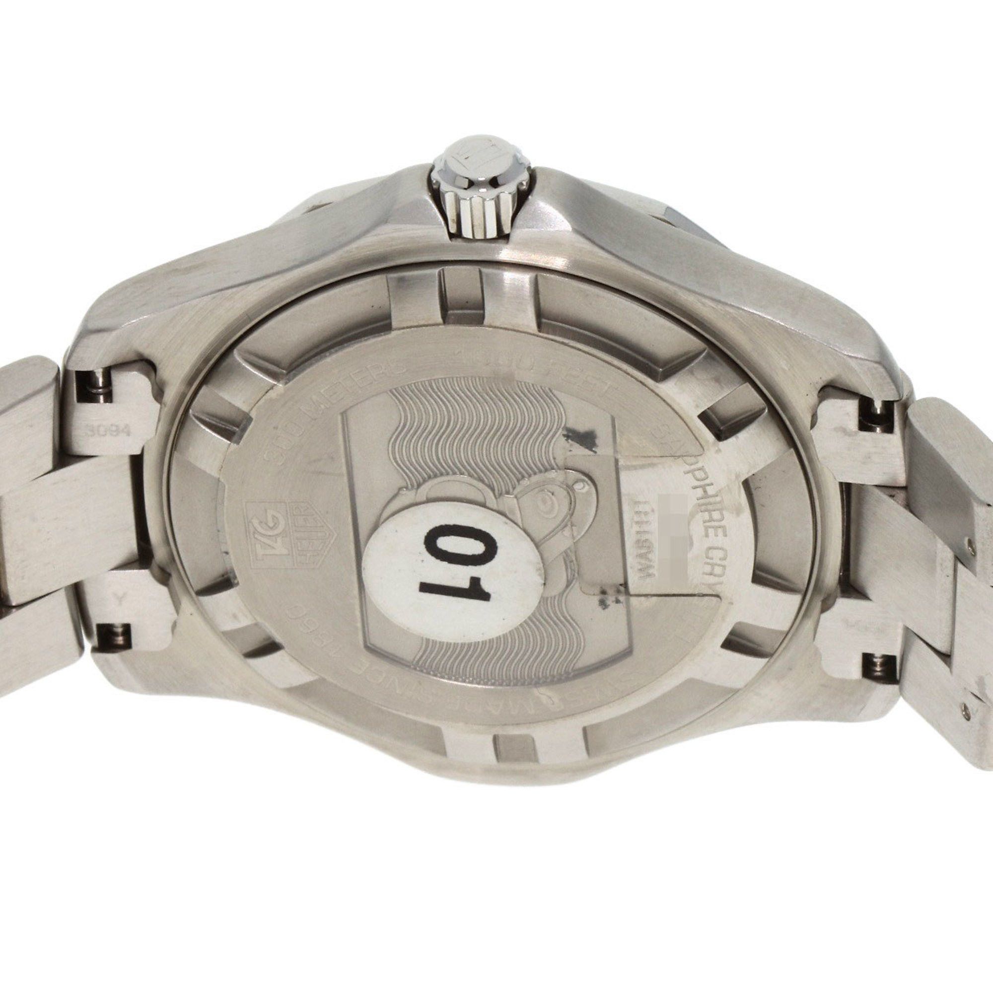 Tag Heuer TAG Heuer WBA1111.BA0801 Aquaracer Watch Stainless Steel SS Men's HEUER Size ONE SIZE - 7 Thumbnail