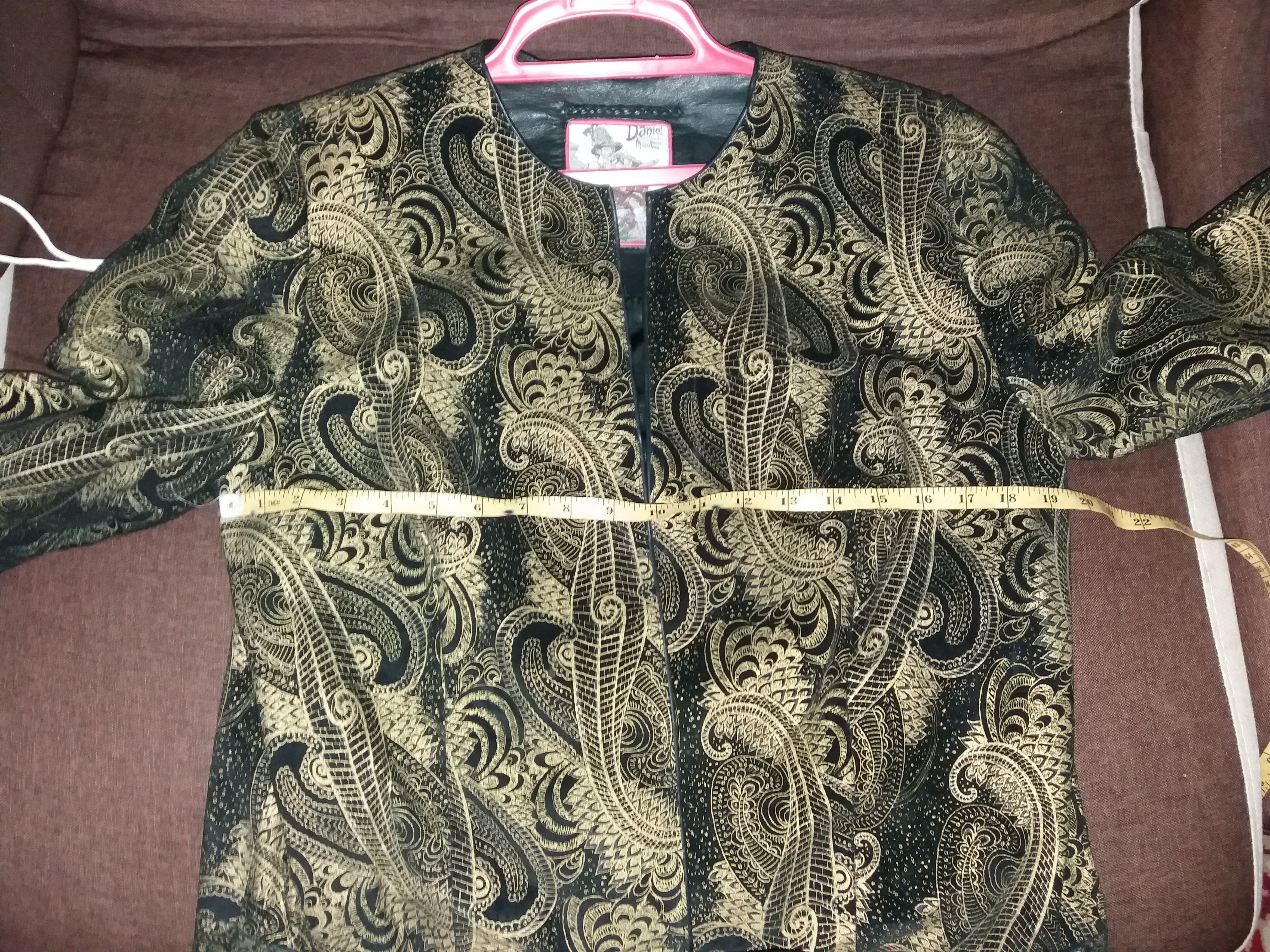 Leather Rare DANIEL R LEDER ATELIER MUCHEN JACKET size 38 Size US M / EU 48-50 / 2 - 6 Thumbnail