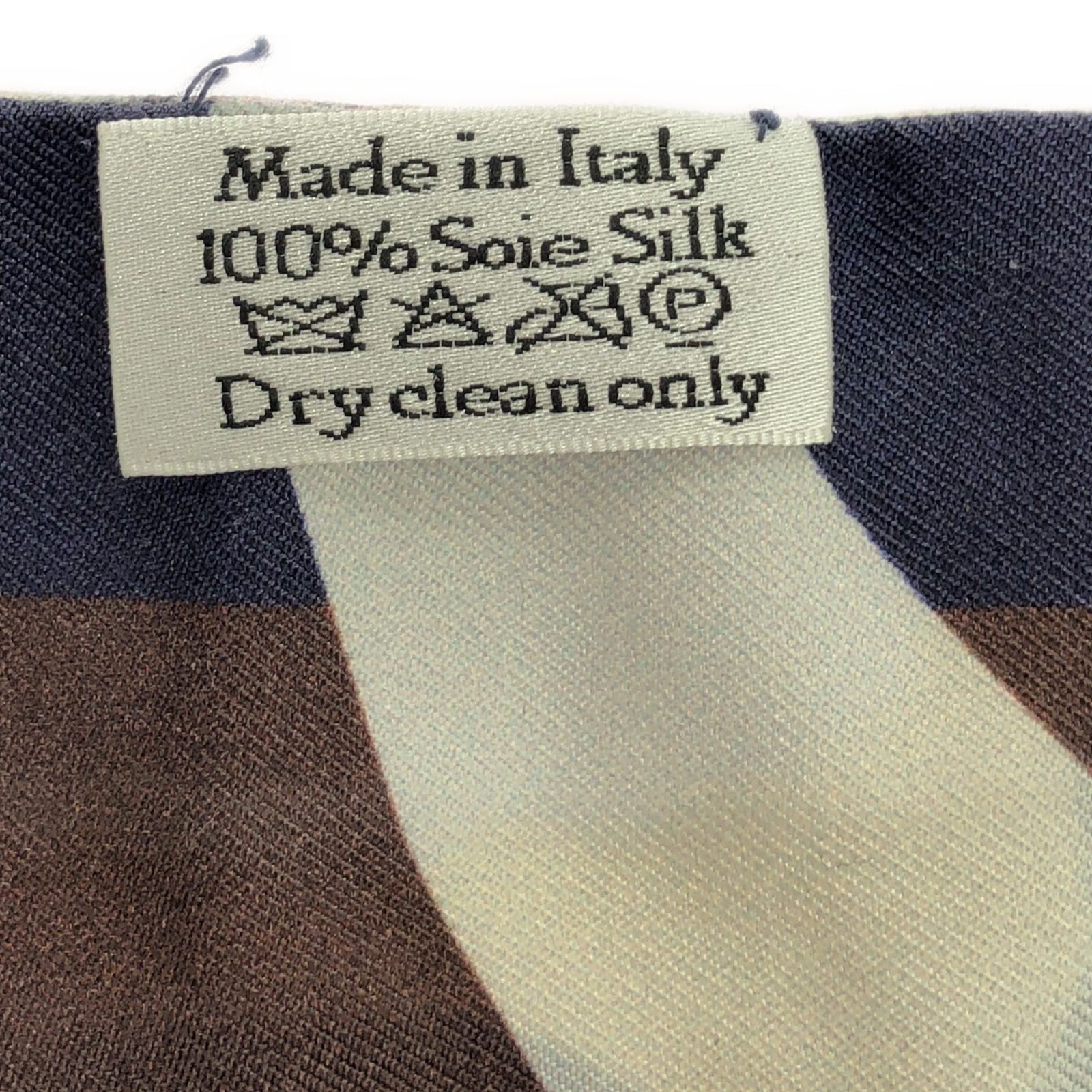 Dior Dior Mitzah Ribbon Scarf Silk Yellow Multicolor Size ONE SIZE - 4 Thumbnail