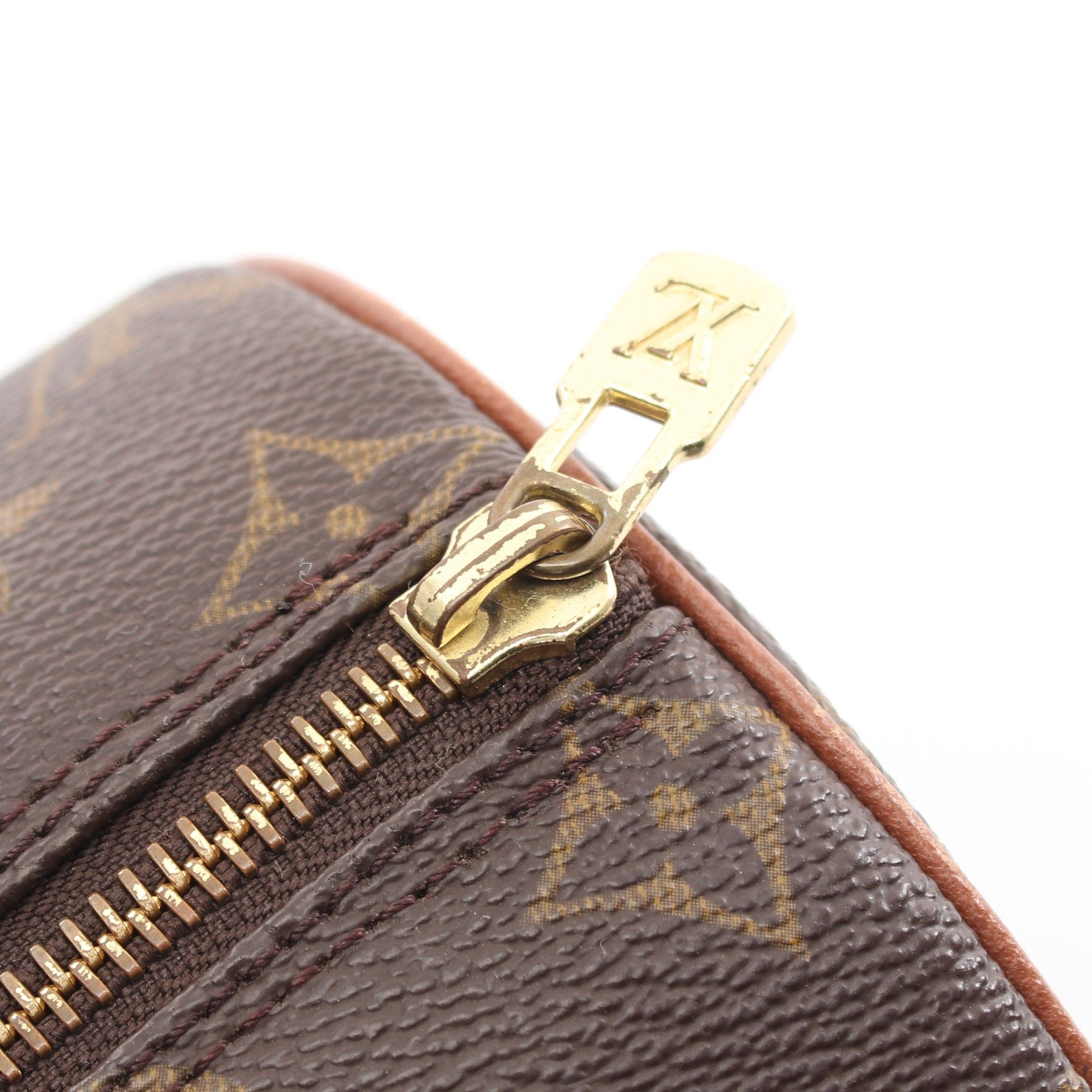 Louis Vuitton Louis Vuitton Papillon 26 Monogram Old Model Handbag Leather Brown Size ONE SIZE - 6 Thumbnail