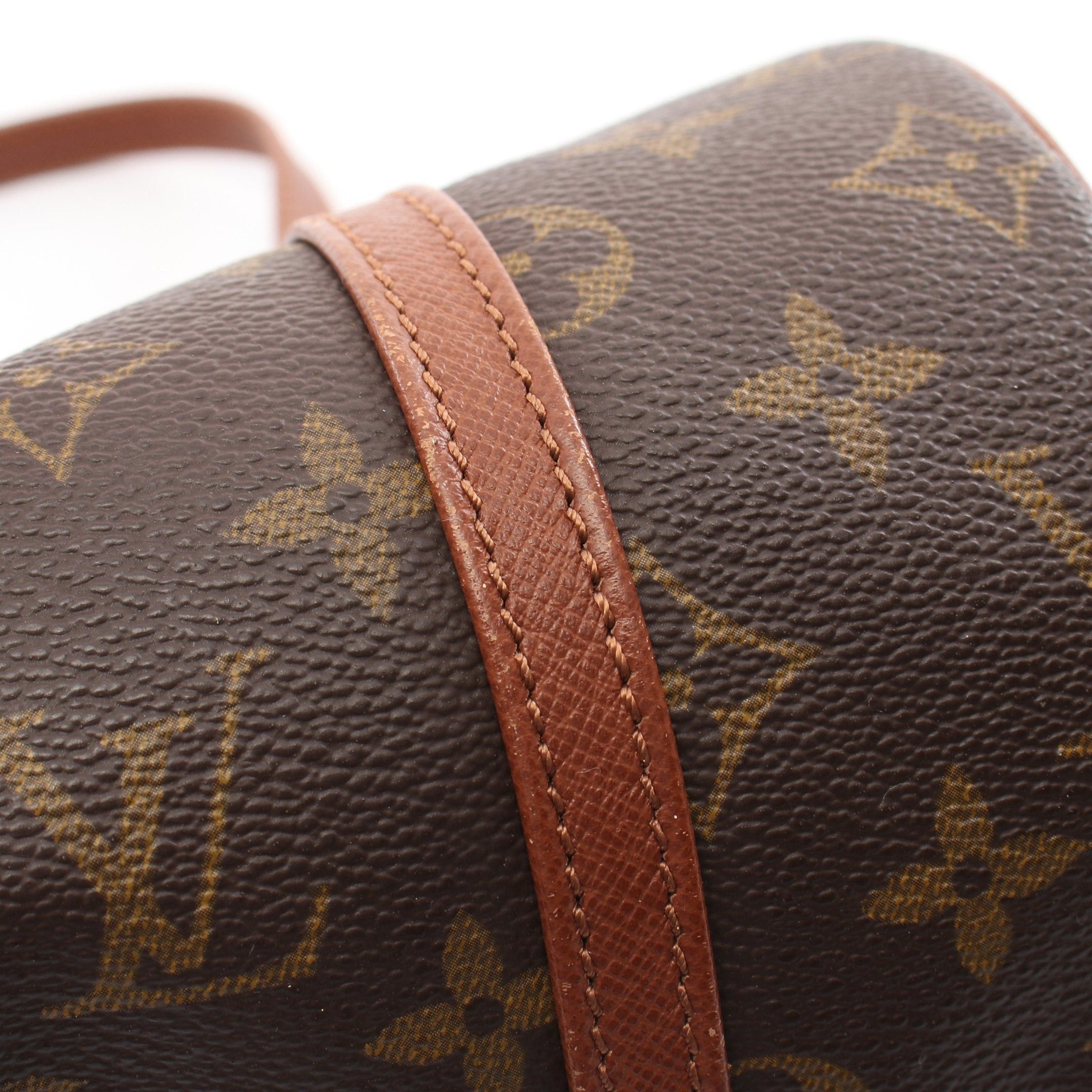Louis Vuitton Louis Vuitton Papillon 26 Monogram Old Model Handbag Leather Brown Size ONE SIZE - 12 Thumbnail