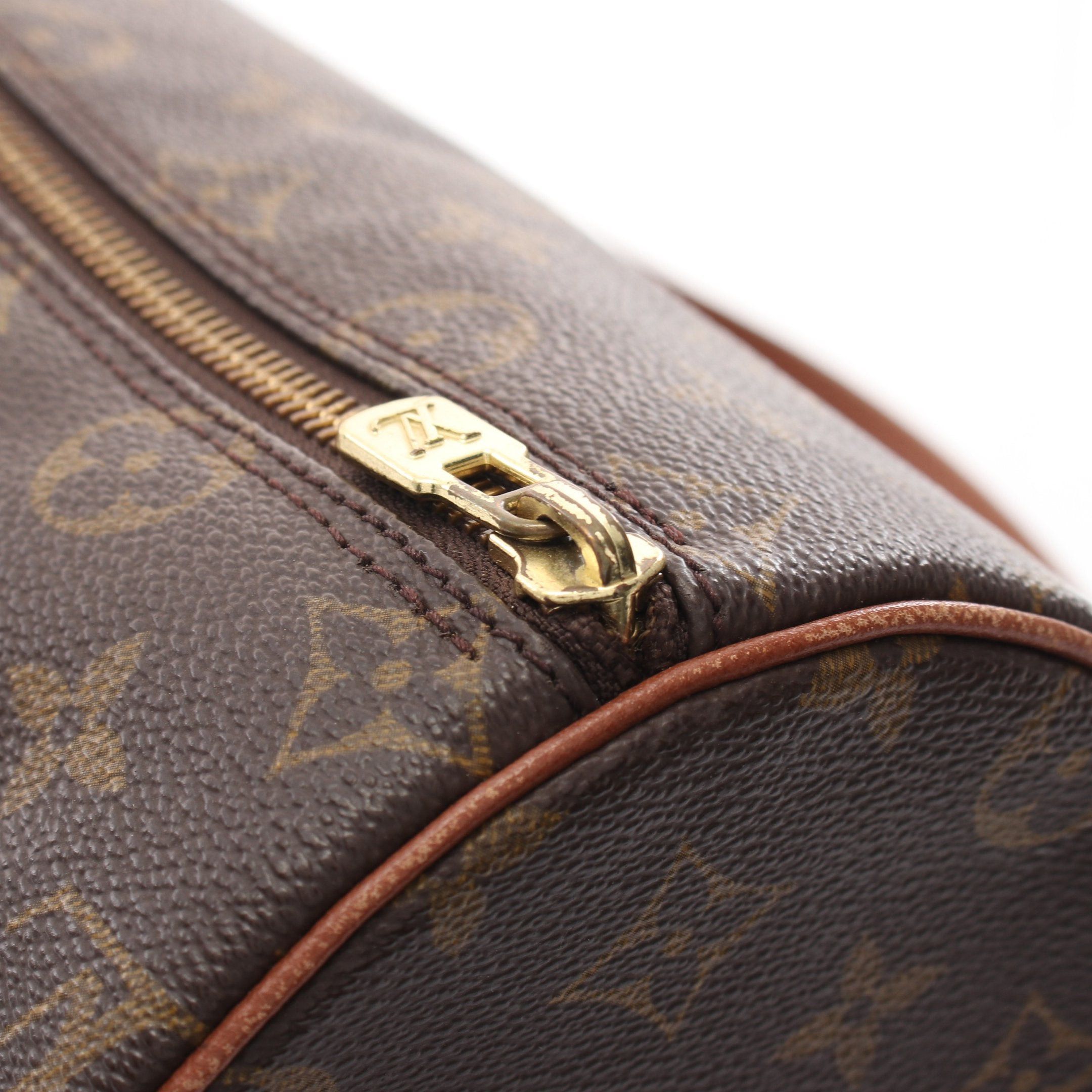 Louis Vuitton Louis Vuitton Papillon 26 Monogram Old Model Handbag Leather Brown Size ONE SIZE - 10 Thumbnail