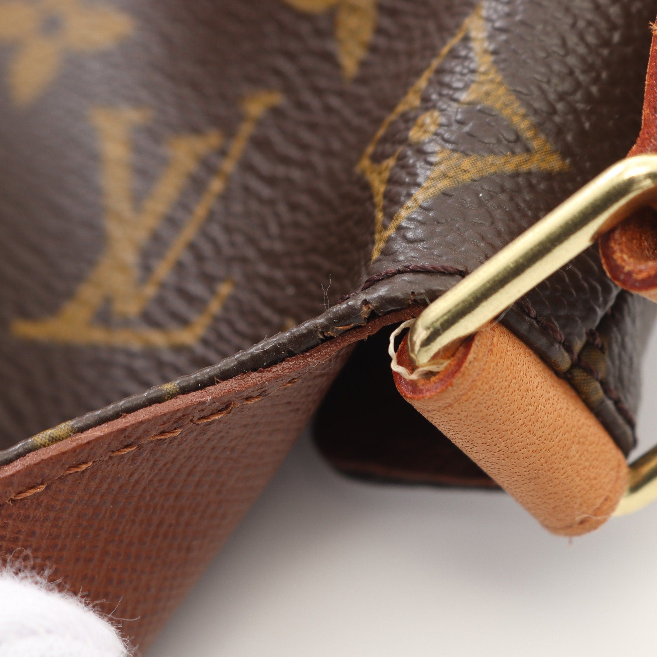 Louis Vuitton Louis Vuitton Musette Monogram Shoulder Bag Leather Brown Size ONE SIZE - 6 Thumbnail