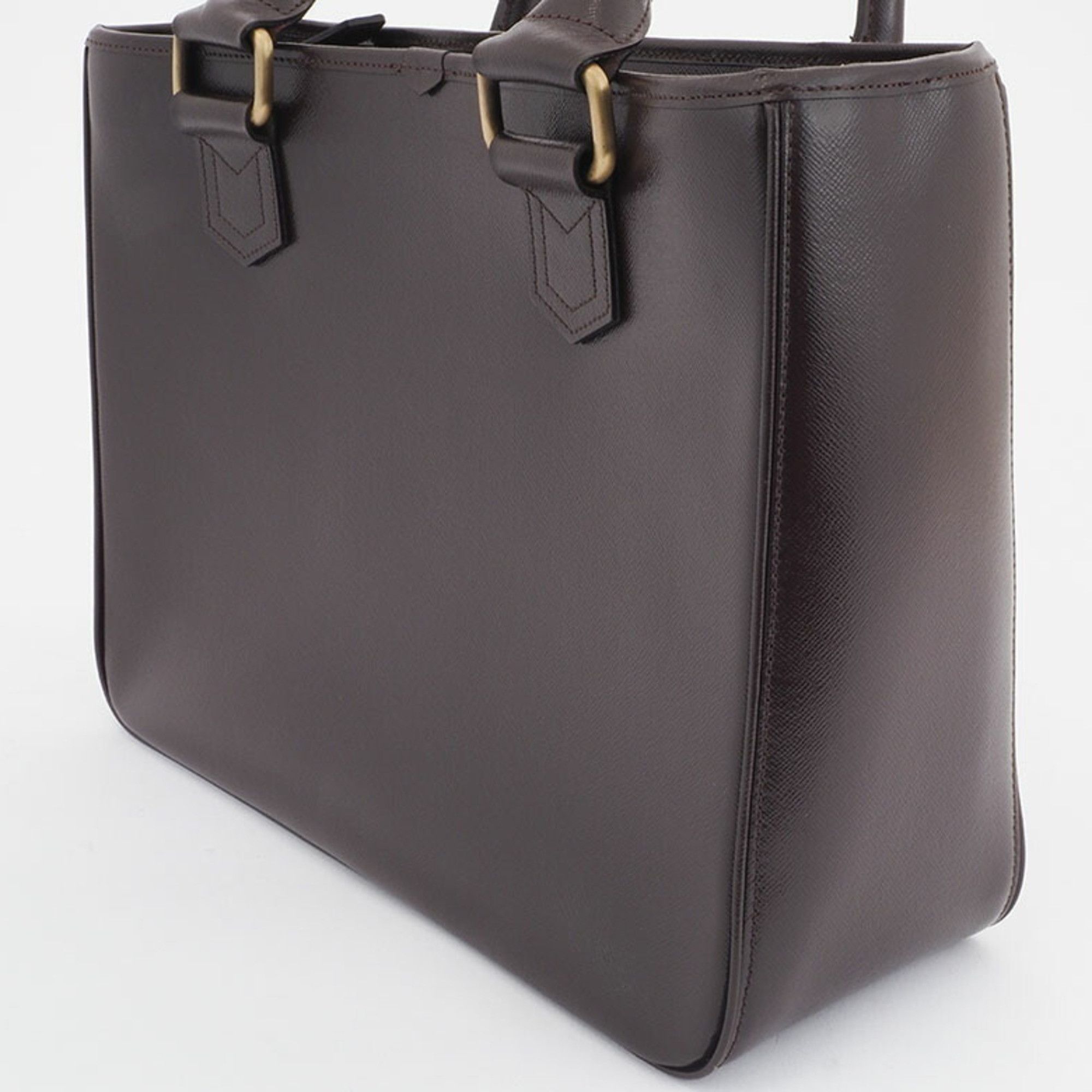 Burberry Burberry Handbag Brown Women's Leather Nova Check Storage BURBERRY Size ONE SIZE - 2 Thumbnail