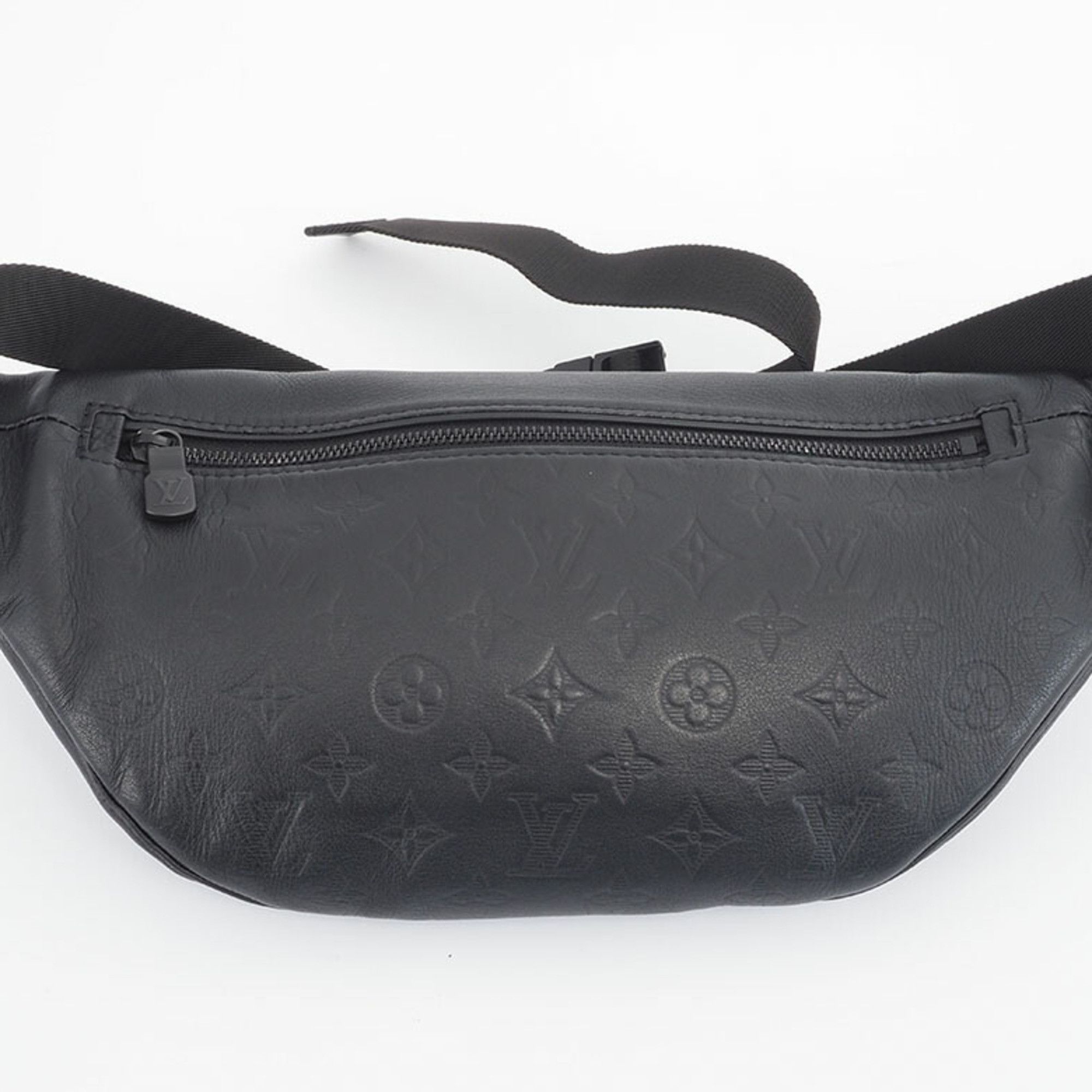 Louis Vuitton Louis Vuitton Discovery Bum Bag PM Body Black M46036 Men's Monogram Shadow Leather LOUIS VUITTON Size ONE SIZE - 3 Thumbnail