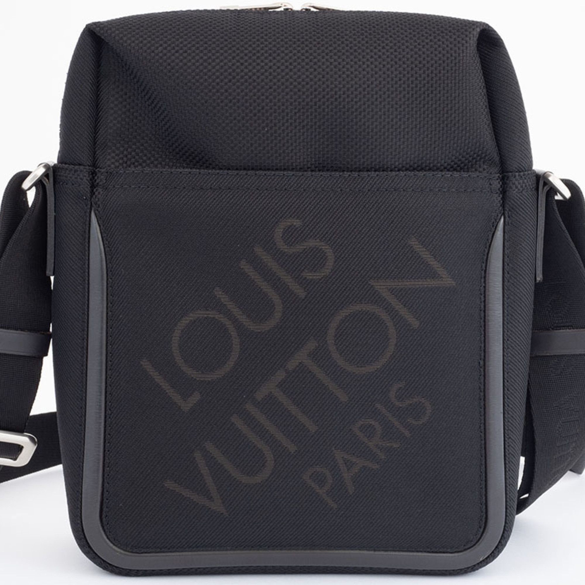 Louis Vuitton Louis Vuitton Citadan NM Shoulder Bag Black M93223 Men's Damier Geant Canvas LOUIS VUITTON Size ONE SIZE - 3 Thumbnail