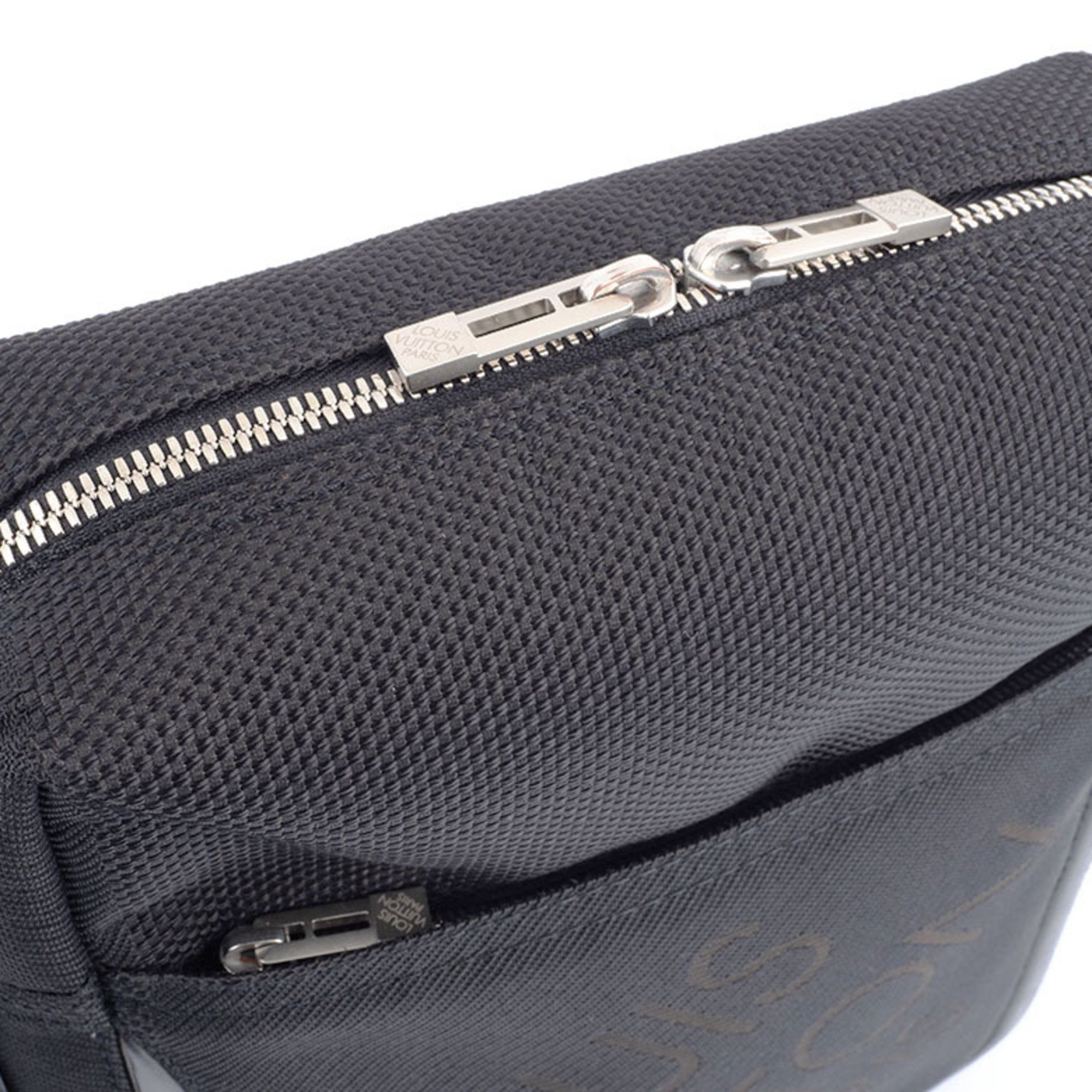 Louis Vuitton Louis Vuitton Citadan NM Shoulder Bag Black M93223 Men's Damier Geant Canvas LOUIS VUITTON Size ONE SIZE - 11 Thumbnail