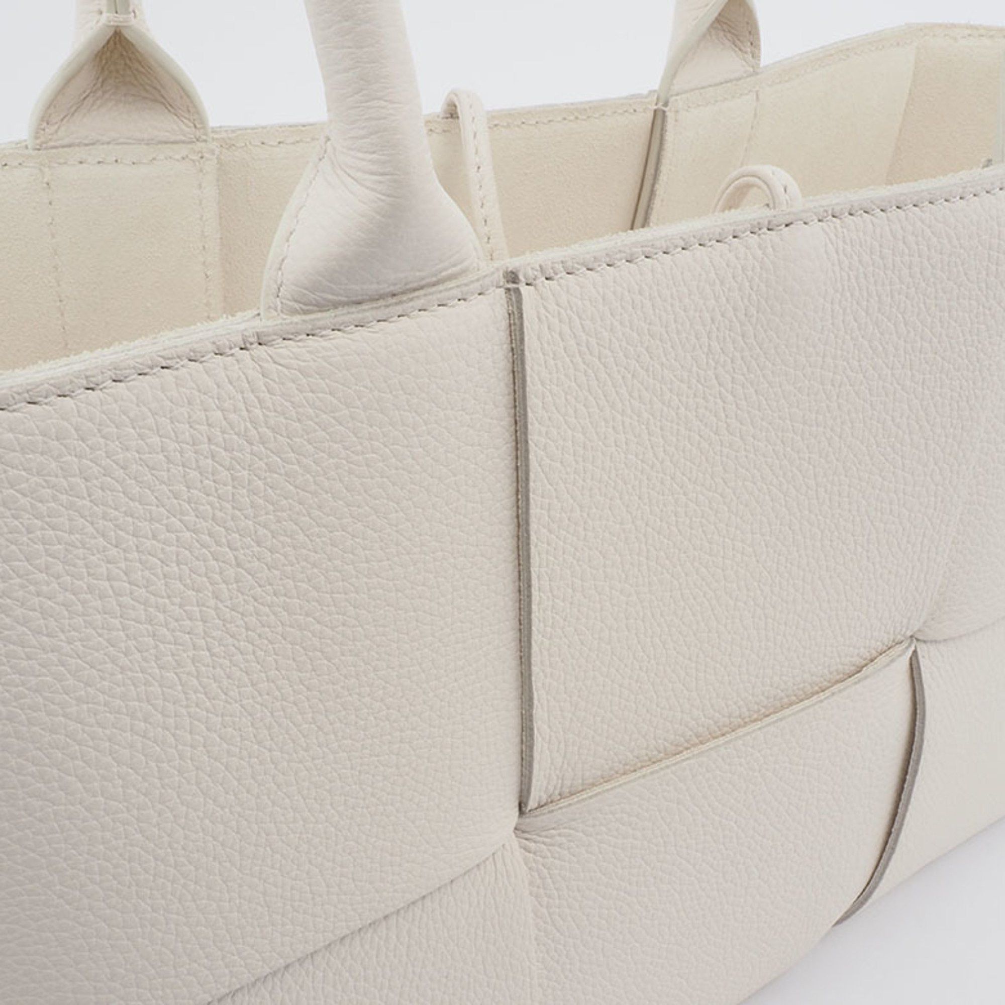 Bottega Veneta Small Arco Tote Bag Handbag White 652867VCP119009 Women's Calfskin BOTTEGA VENETA