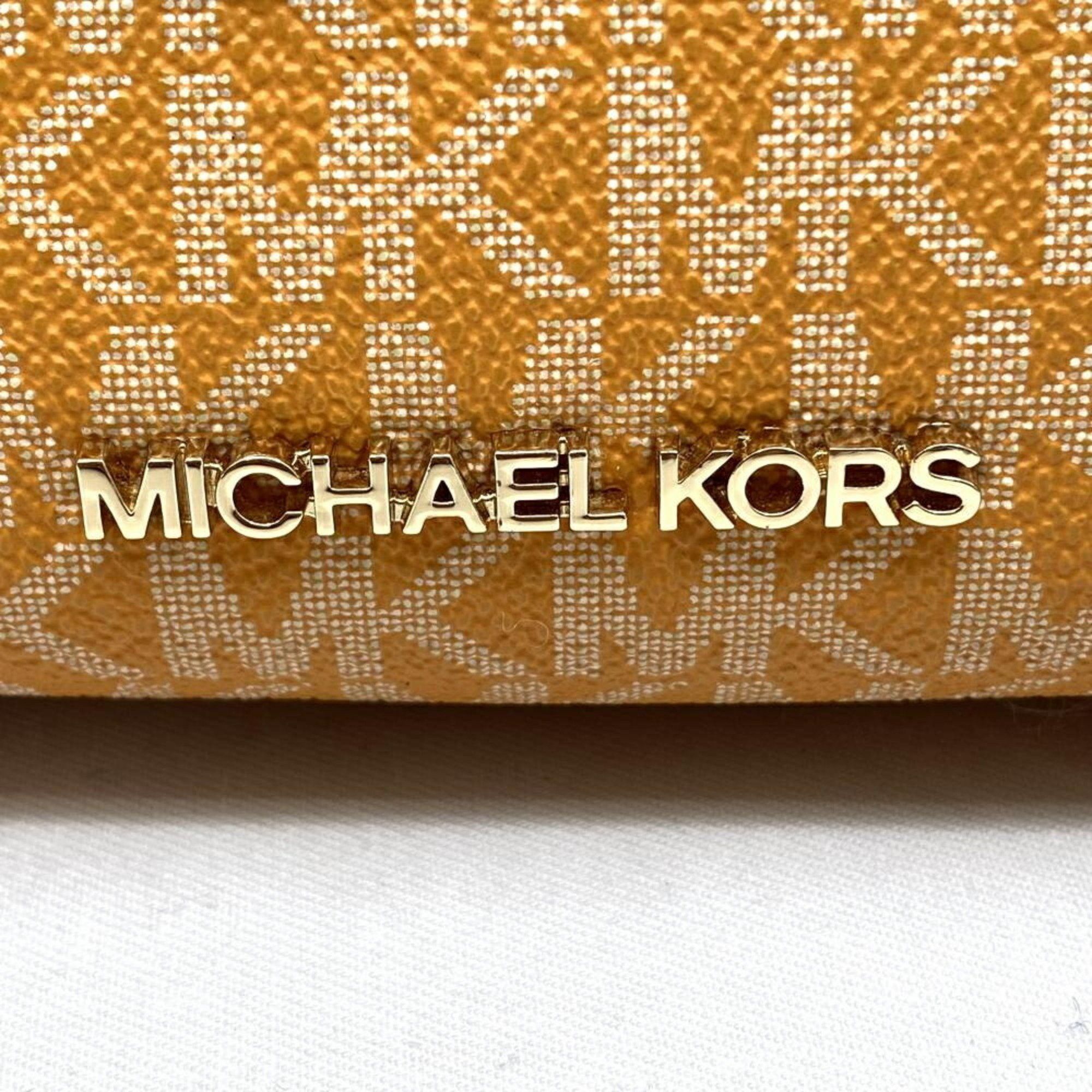 Michael Kors MICHAEL KORS Emilia 2Way Small Satchel Orange 35H0GU5S1B Bag Michael Kors Size ONE SIZE - 8 Thumbnail