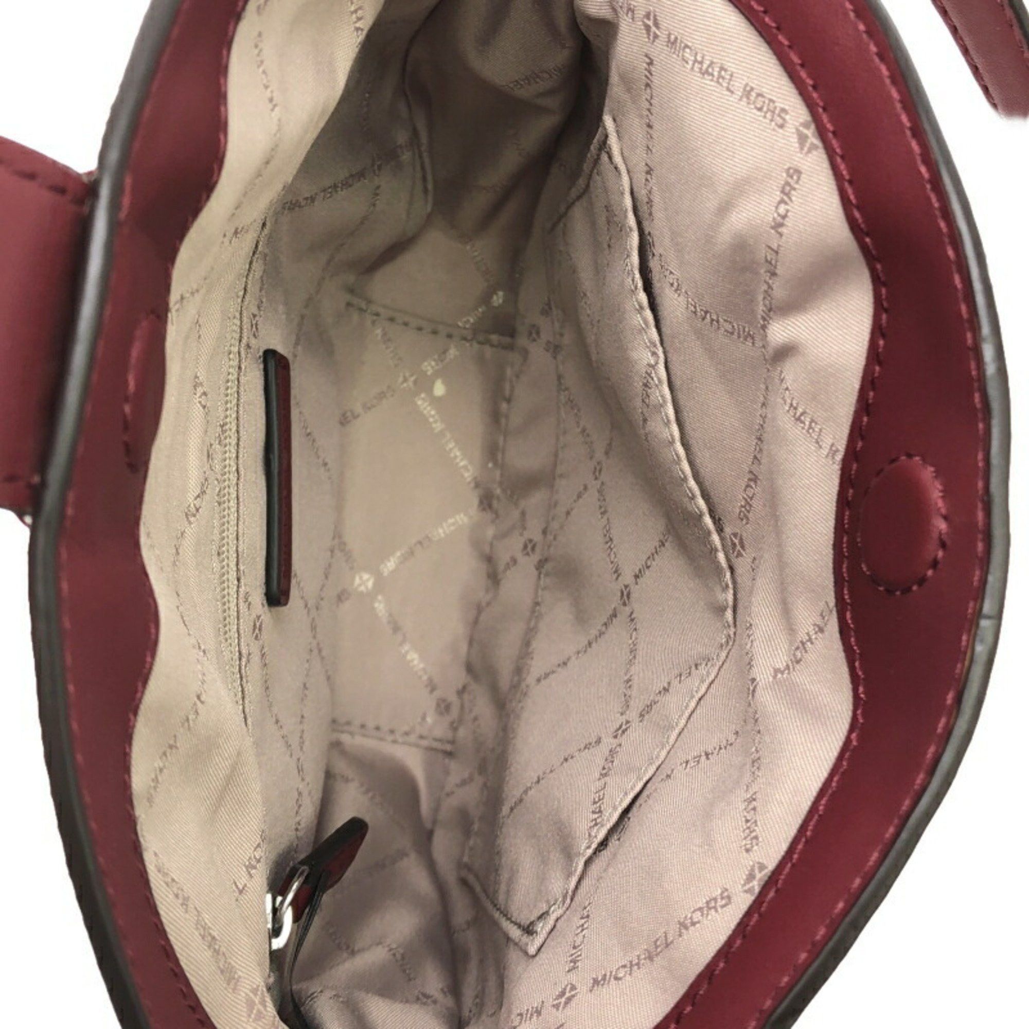 Michael Kors MICHAEL KORS Signature Shoulder Bag Red Michael Kors Size ONE SIZE - 6 Thumbnail