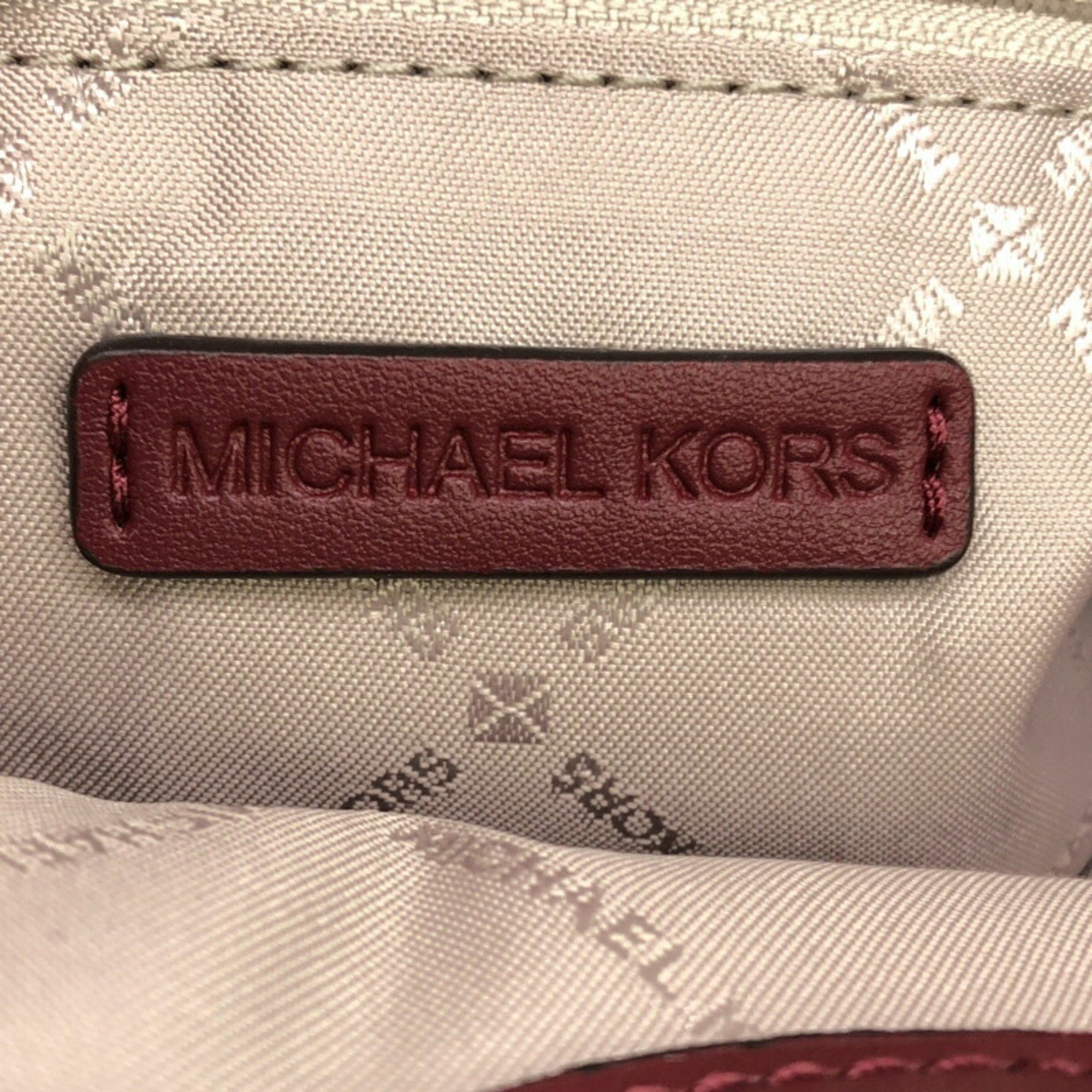 Michael Kors MICHAEL KORS Signature Shoulder Bag Red Michael Kors Size ONE SIZE - 7 Thumbnail