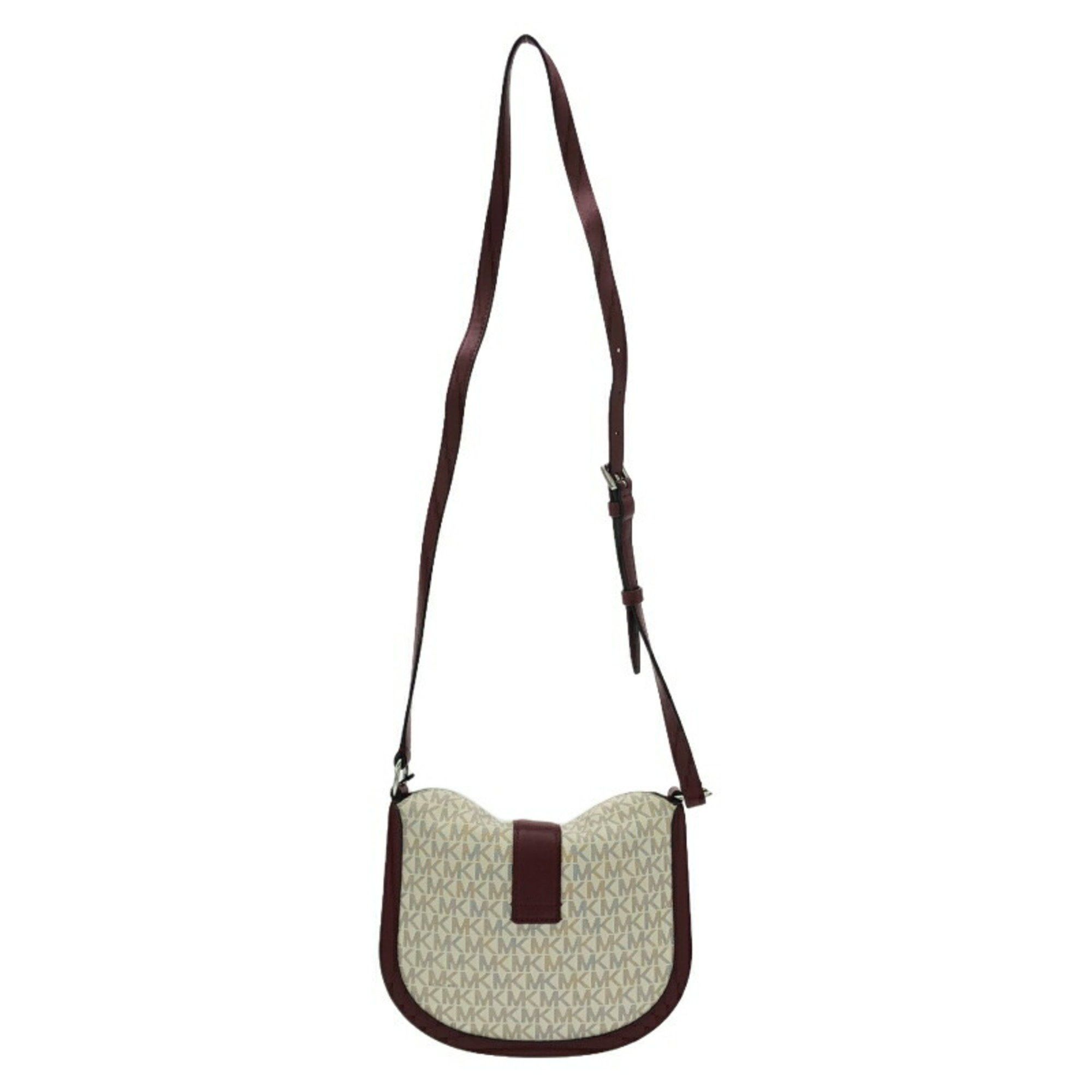 Michael Kors MICHAEL KORS Signature Shoulder Bag Red Michael Kors Size ONE SIZE - 2 Thumbnail
