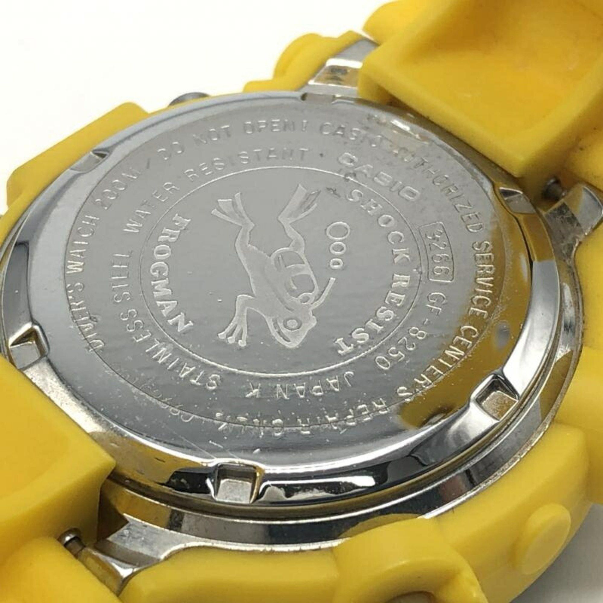 Casio CASIO G-SHOCK FROGMAN GF-8250 Watch Yellow Casio G-Shock Frogman Size ONE SIZE - 3 Thumbnail