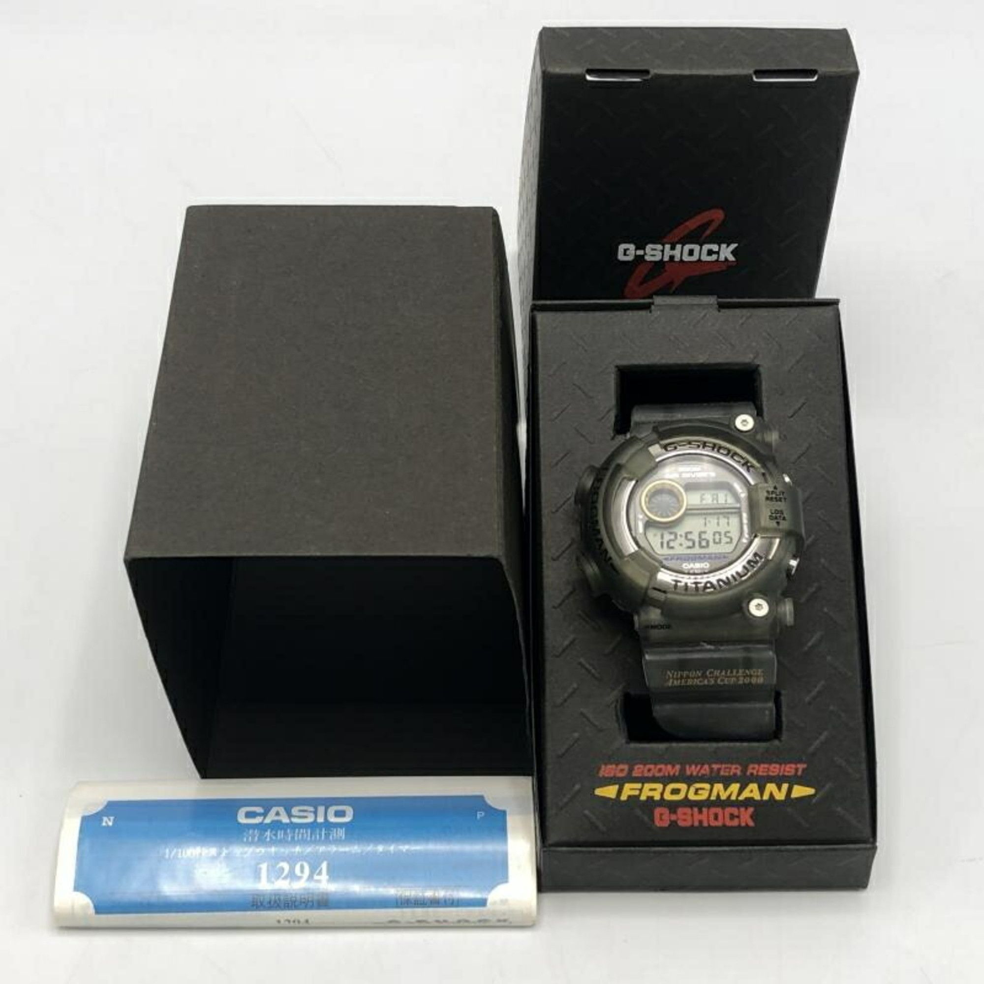 Casio CASIO G-SHOCK FROGMAN DW-8200AC Wristwatch Grey Casio G-Shock Frogman Size ONE SIZE - 7 Thumbnail