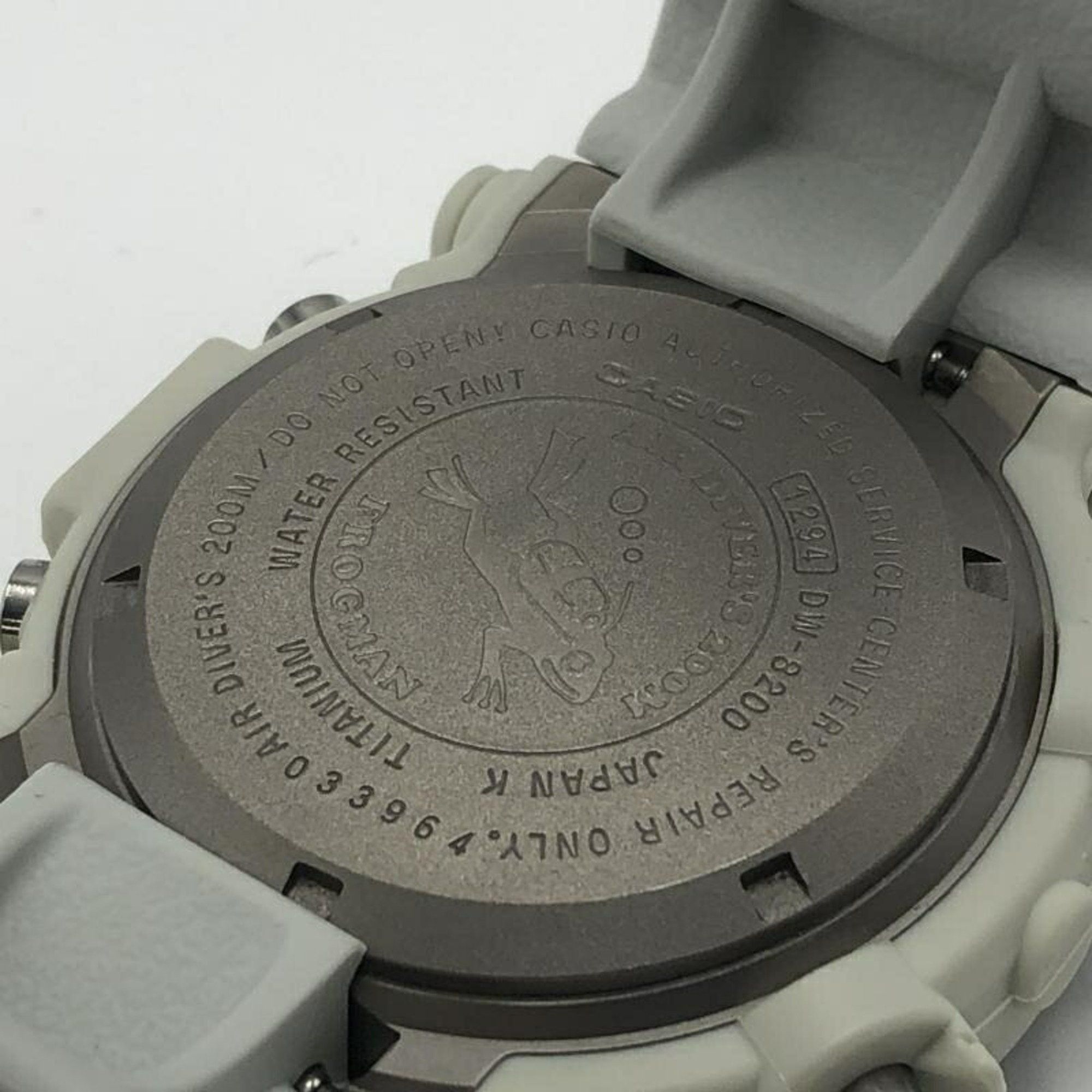 Casio CASIO G-SHOCK DW-8200 Watch White Casio G-Shock Size ONE SIZE - 3 Thumbnail