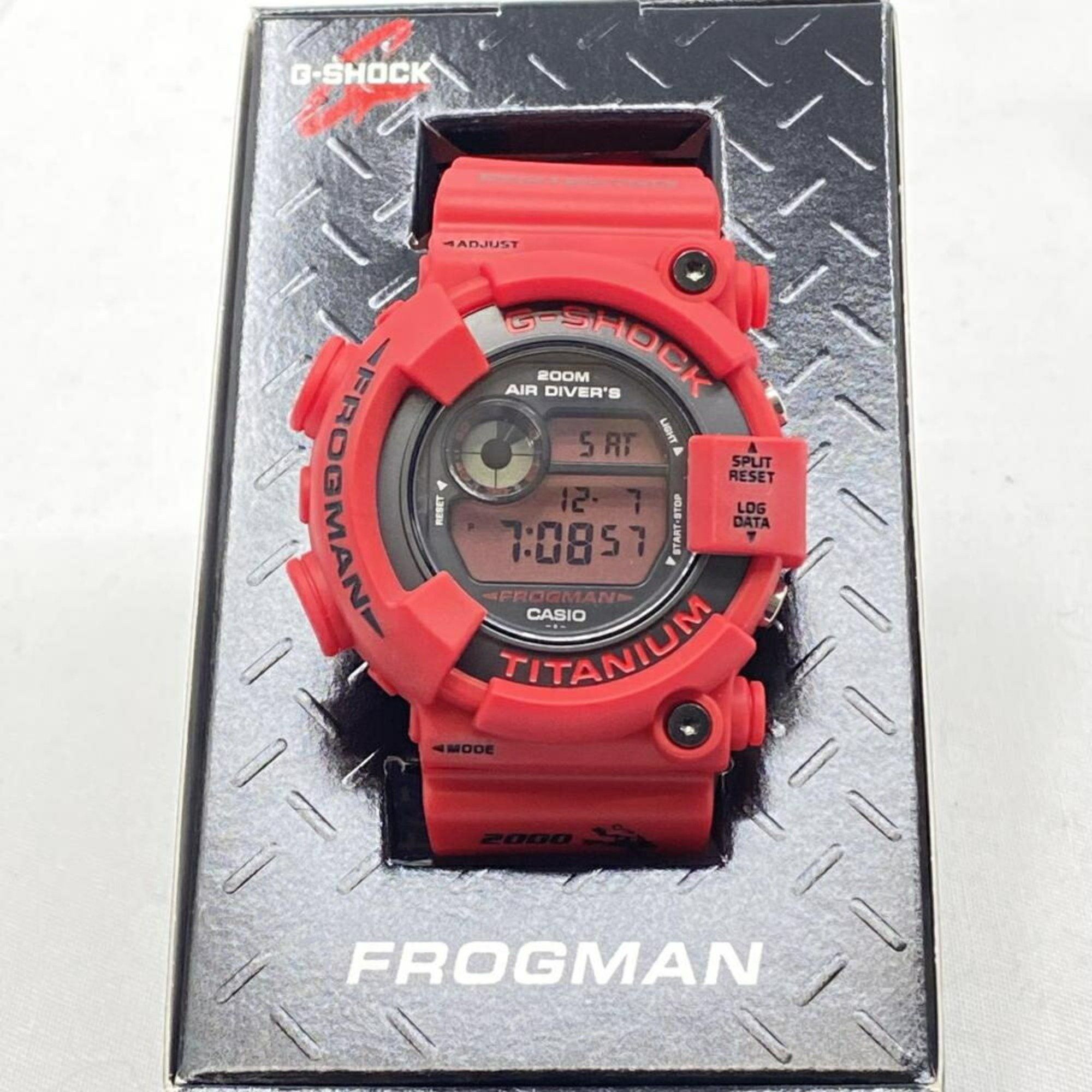 Casio Casio G-SHOCK DW-8200NT2-4JR Frogman Red Frog Reissue G-Shock Size ONE SIZE - 9 Thumbnail