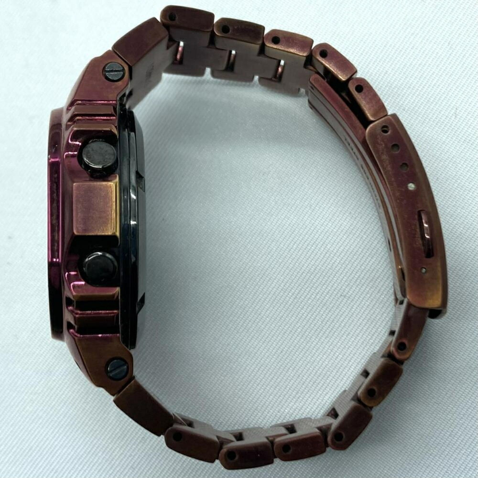 Casio CASIO G-SHOCK GMW-B5000RD-4JF Casio G-Shock Full Metal Radio Solar Mobile Link Red Size ONE SIZE - 2 Thumbnail
