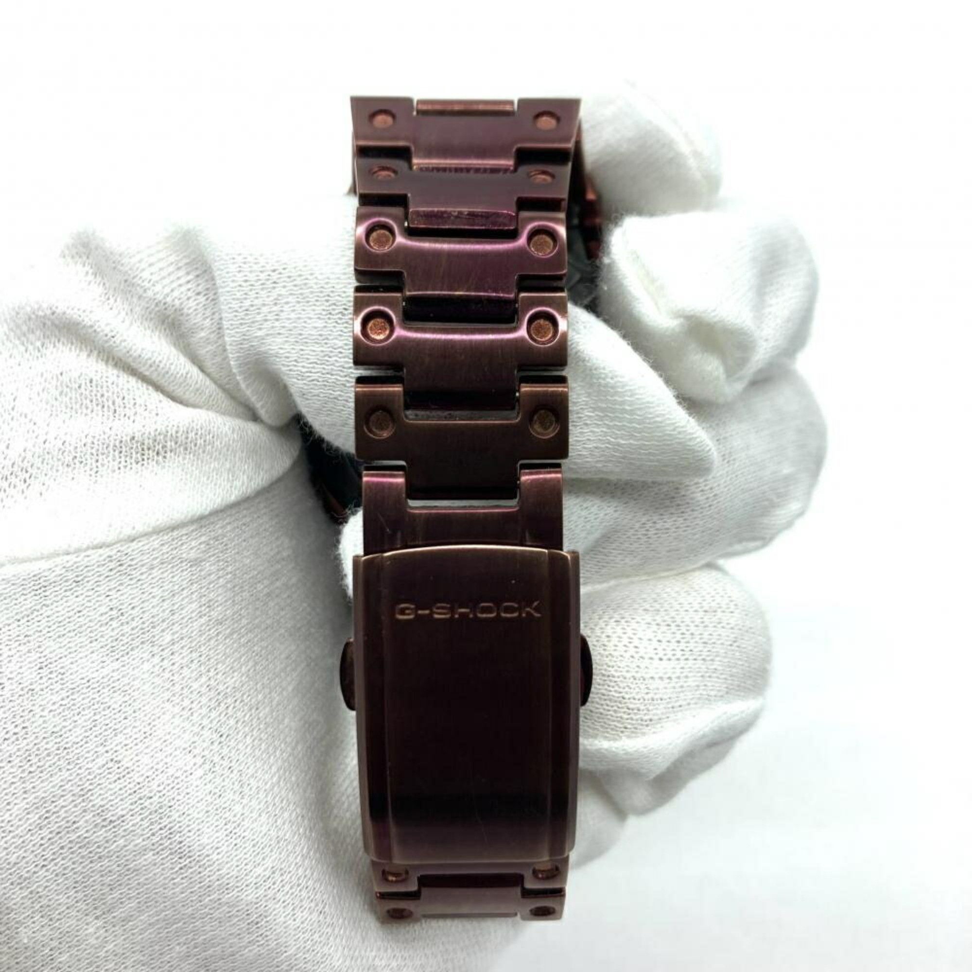 Casio CASIO G-SHOCK GMW-B5000RD-4JF Casio G-Shock Full Metal Radio Solar Mobile Link Red Size ONE SIZE - 5 Thumbnail
