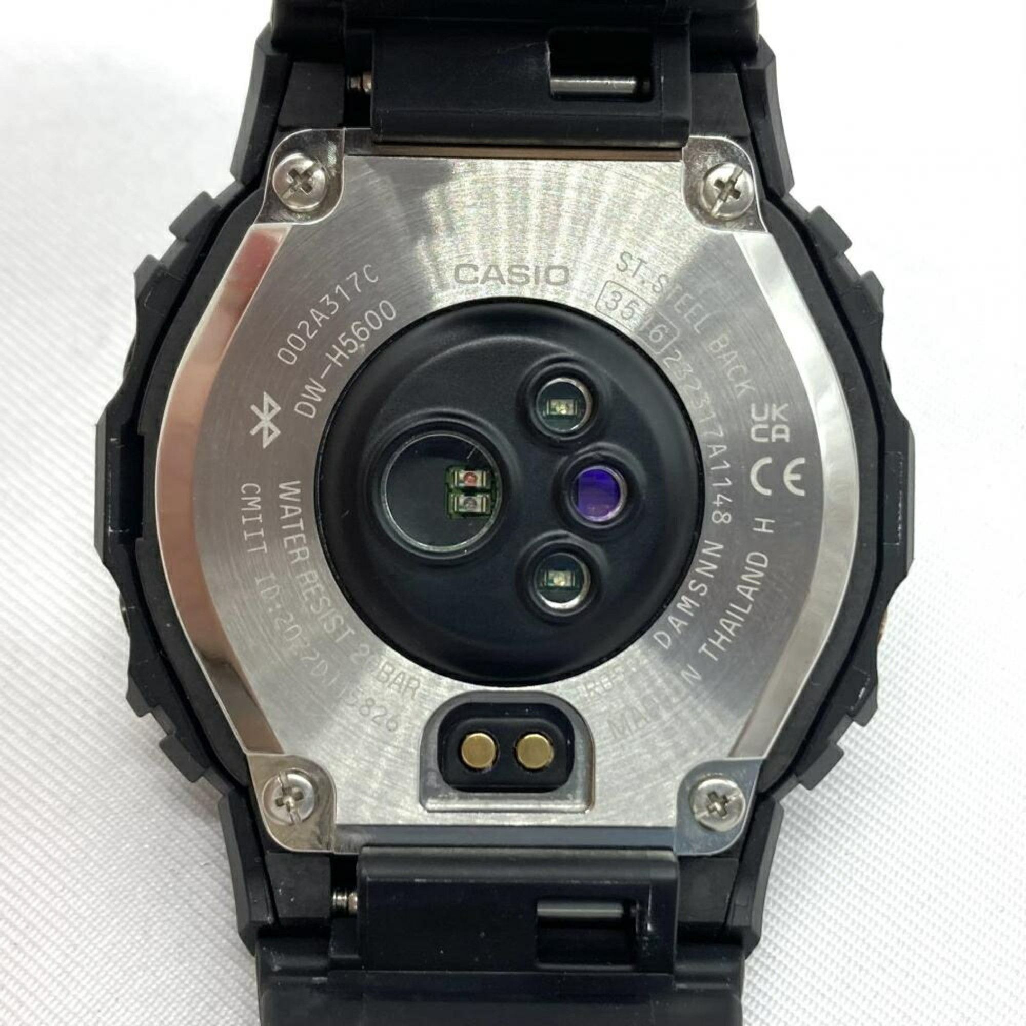 Casio CASIO G-SHOCK DW-H5600-1JR G-SQUAD 5600 SERIES Casio G-Shock Solar Charging Mobile Link Black Size ONE SIZE - 4 Thumbnail