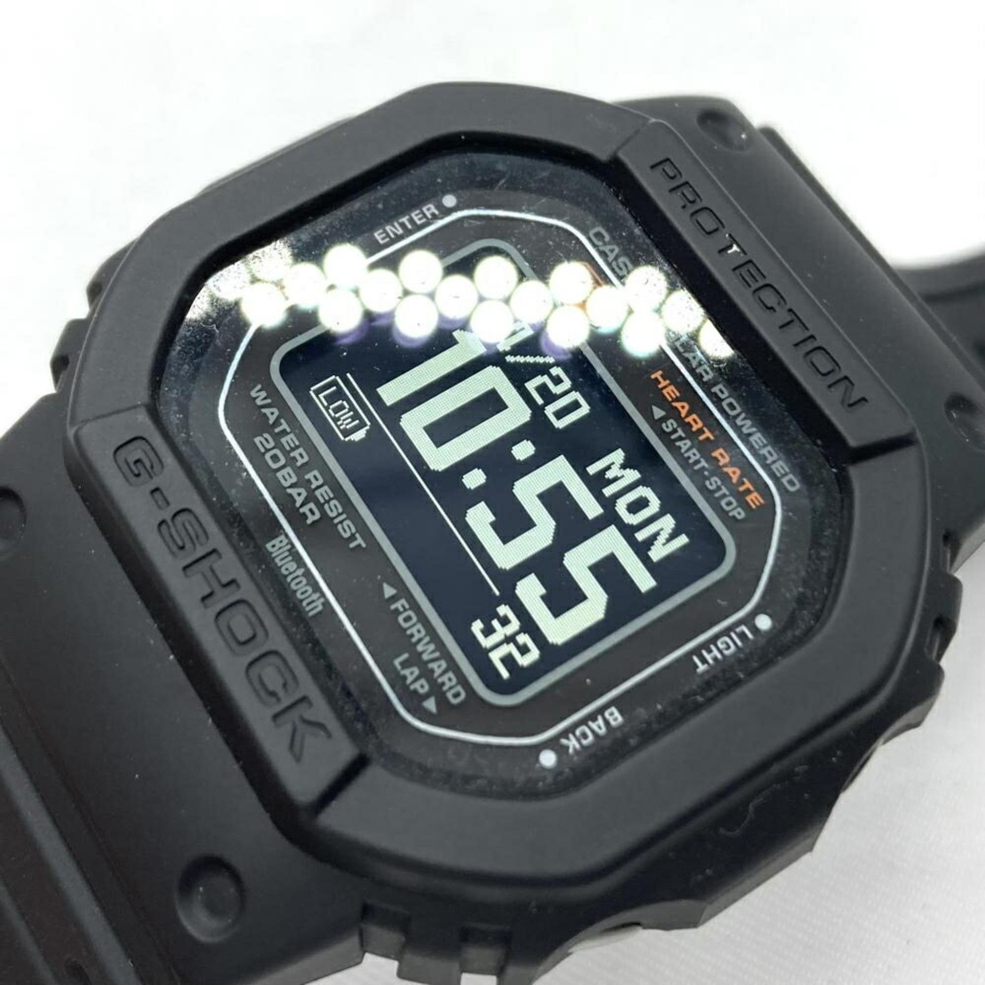 Casio CASIO G-SHOCK DW-H5600-1JR G-SQUAD 5600 SERIES Casio G-Shock Solar Charging Mobile Link Black Size ONE SIZE - 5 Thumbnail