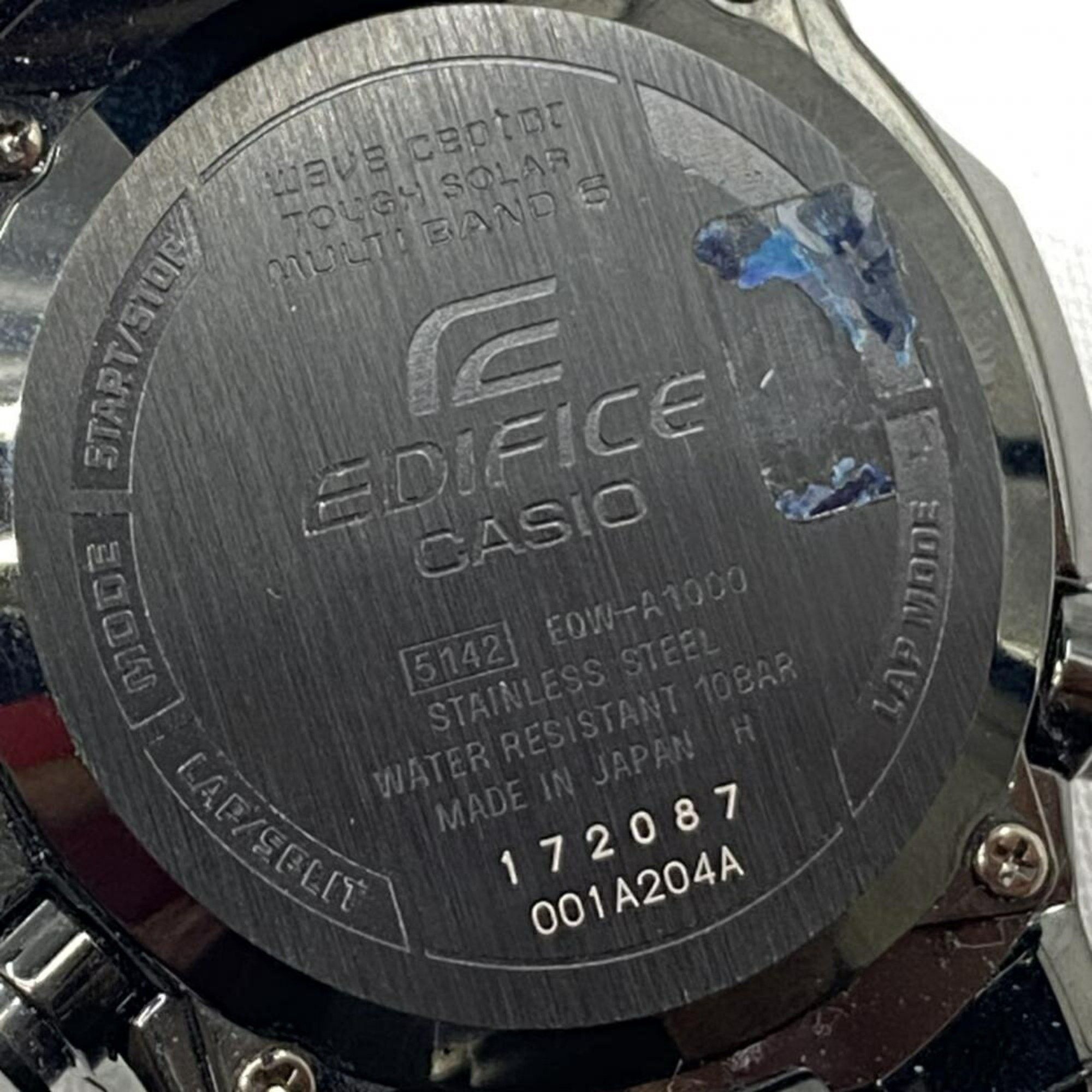 Casio Casio EDIFICE Solar Watch Edifice Size ONE SIZE - 7 Thumbnail