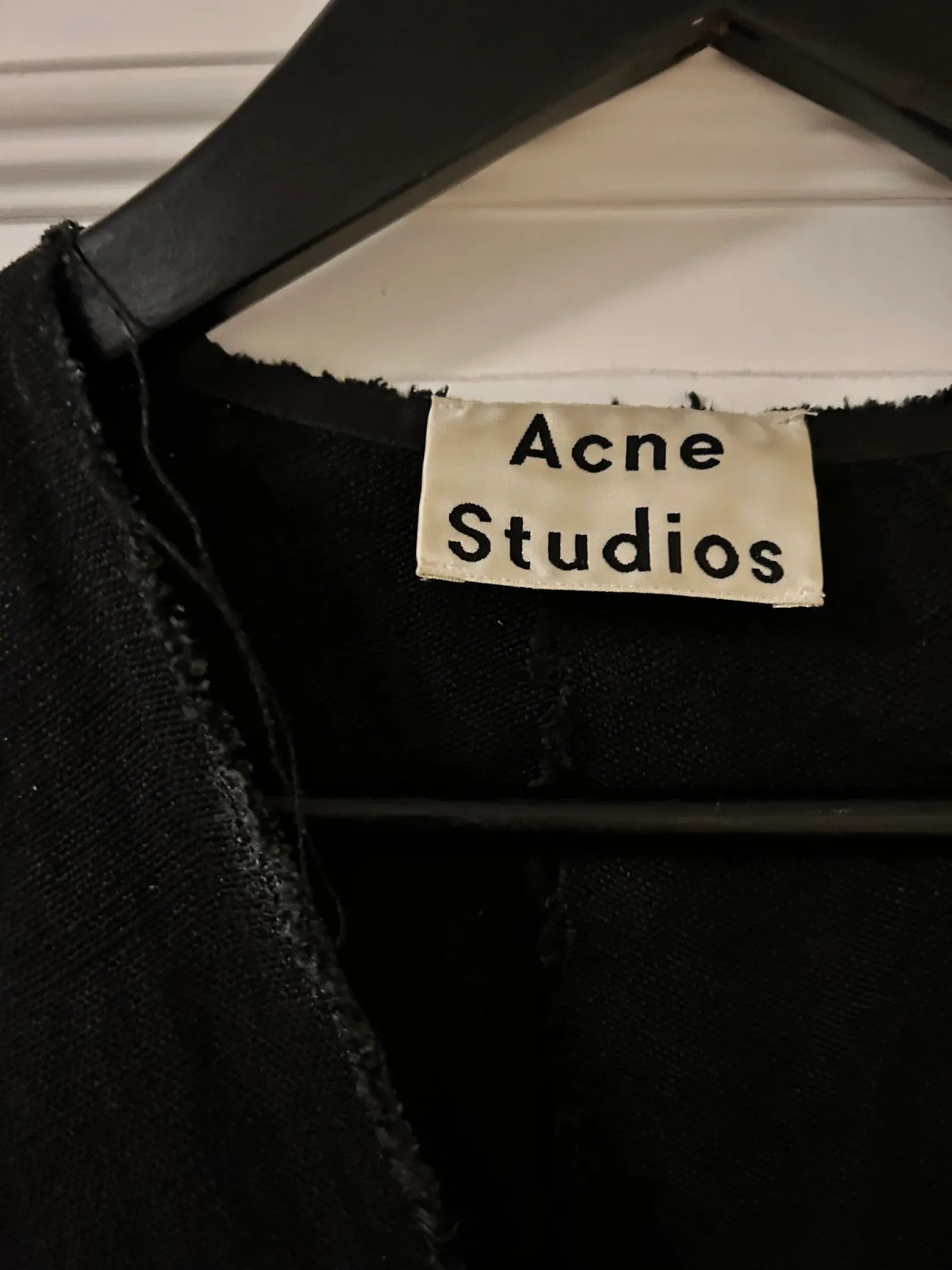 Acne Studios Acne Studios Jessia Raw Dress Size XS / US 0-2 / IT 36-38 - 3 Thumbnail