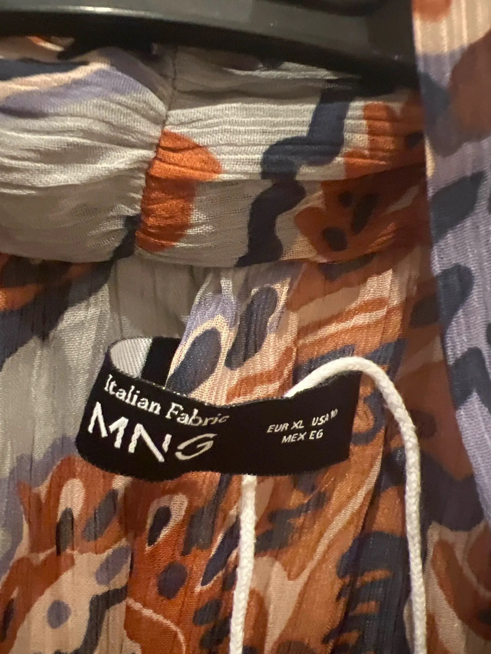 Mango MNG MNG Italian Fabric Blouse Size XL / US 12-14 / IT 48-50 - 3 Thumbnail