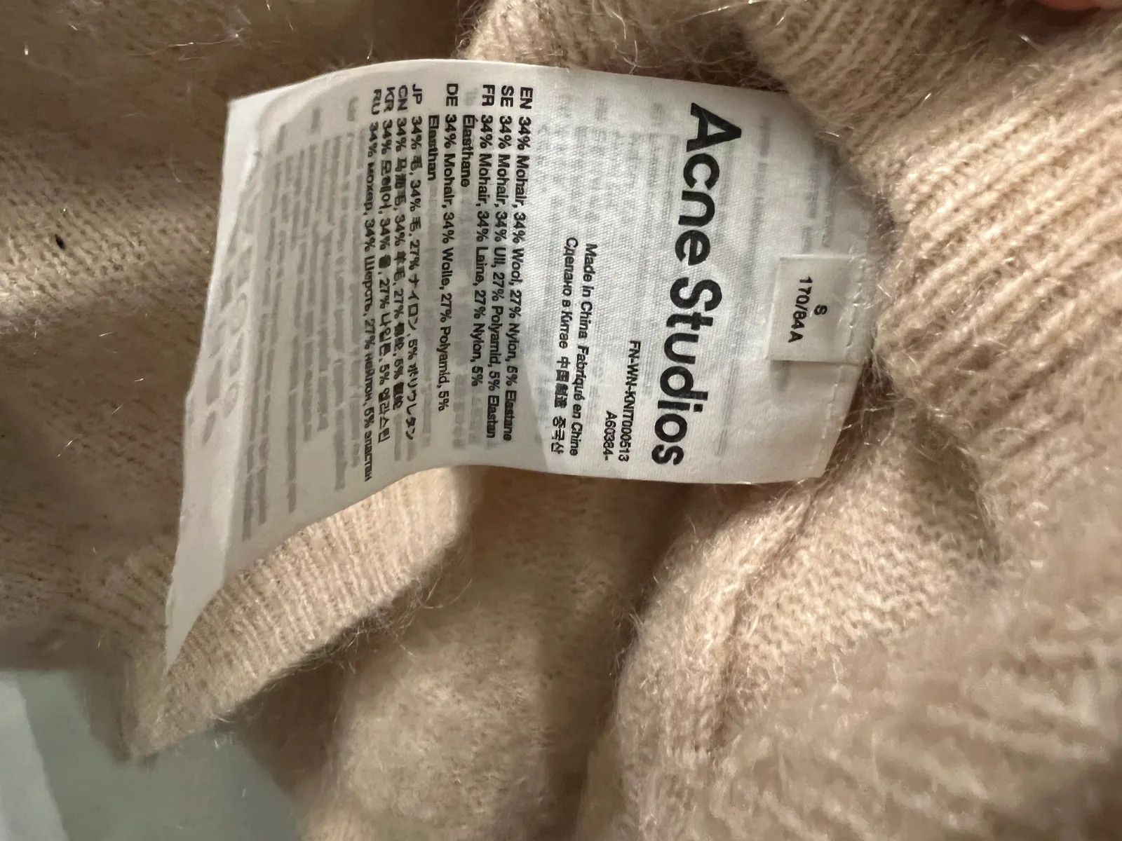 Acne Studios Acne Studios Sweater Size S / US 4 / IT 40 - 6 Thumbnail