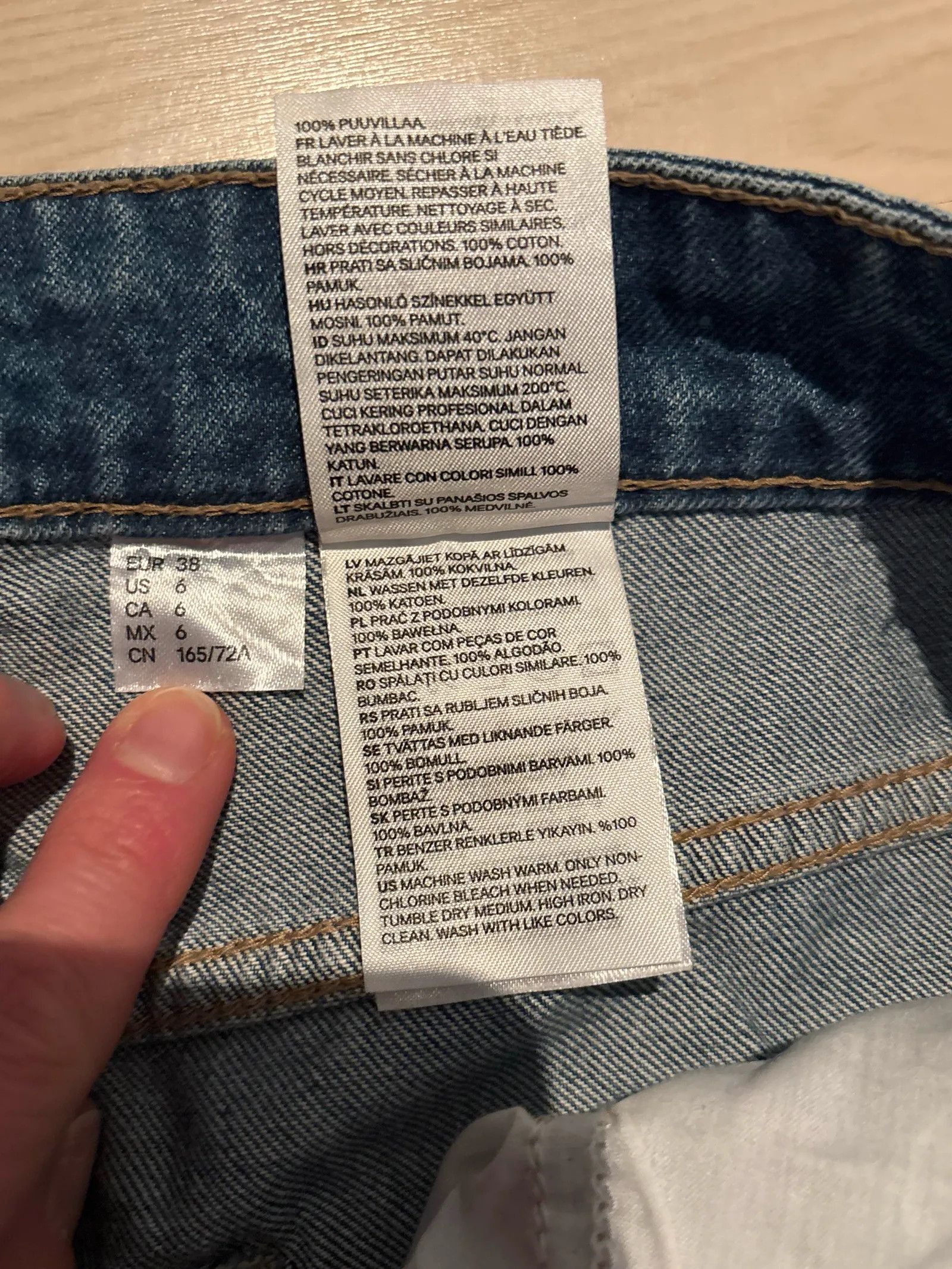 Divided Divided Jeans Size 38" / US 16 / IT 52 - 3 Thumbnail
