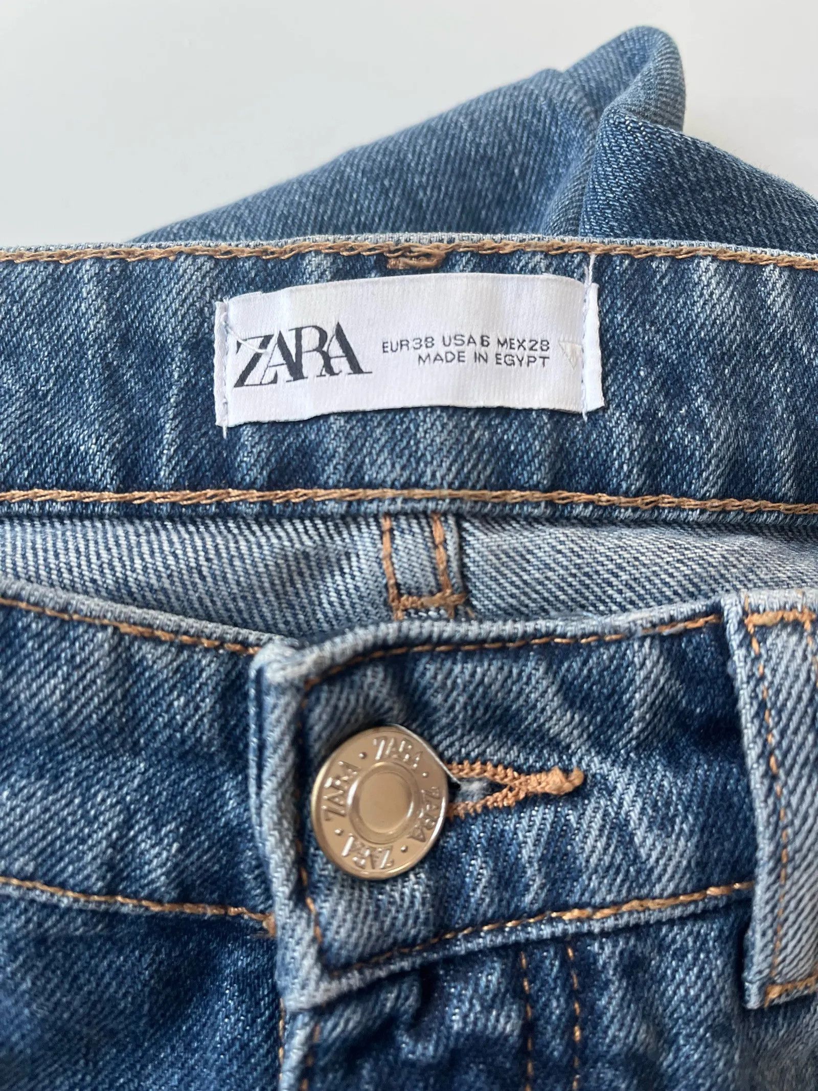Zara Zara HI RISE BOOTCUT '70S Jeans Size 27" / US 4 / IT 40 - 2 Thumbnail