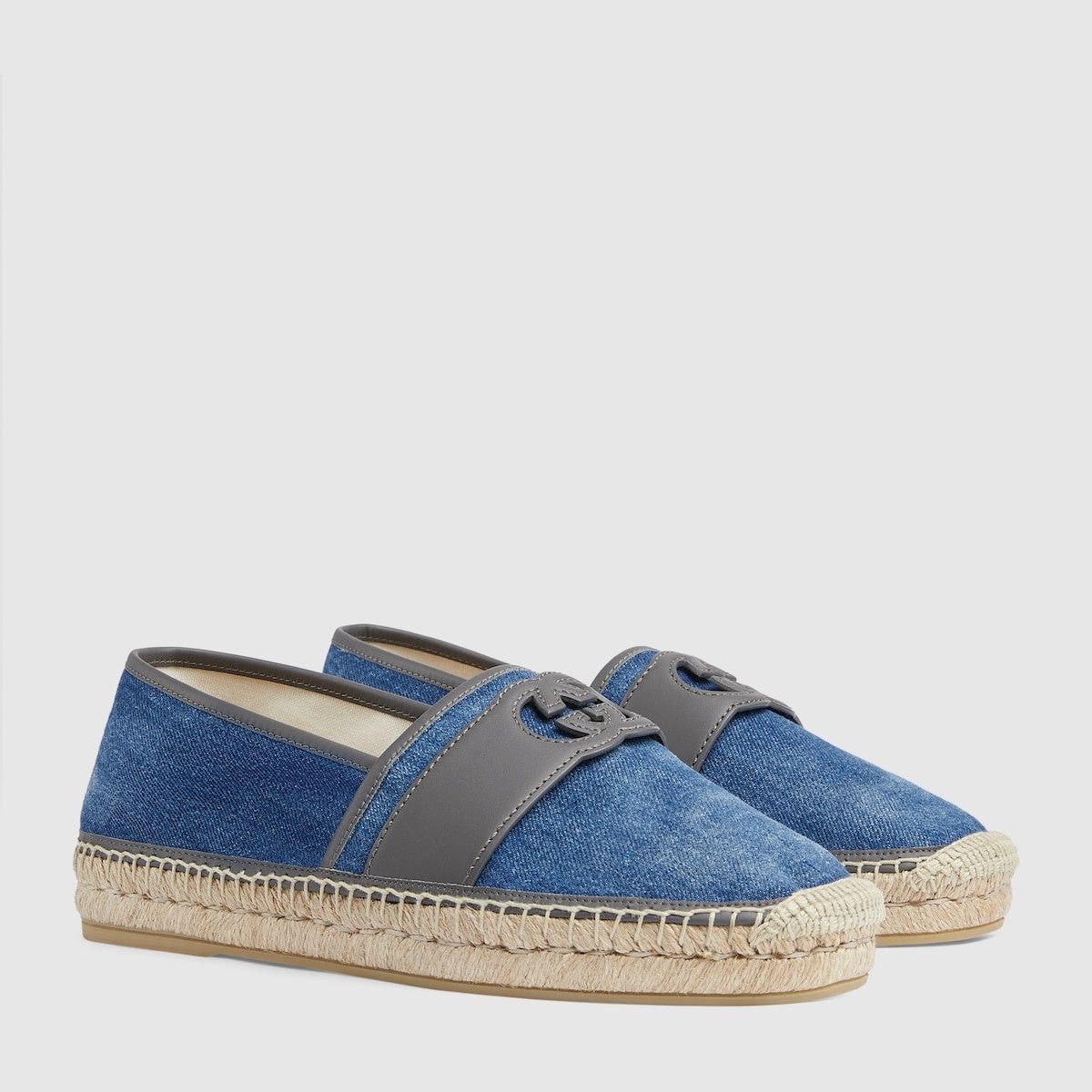 Gucci Gucci Interlocking G Espadrille Flats SIZE 12 Size ONE SIZE - 2 Thumbnail