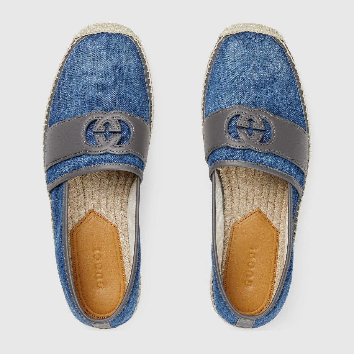 Gucci Gucci Interlocking G Espadrille Flats SIZE 7.5 Size ONE SIZE - 3 Thumbnail