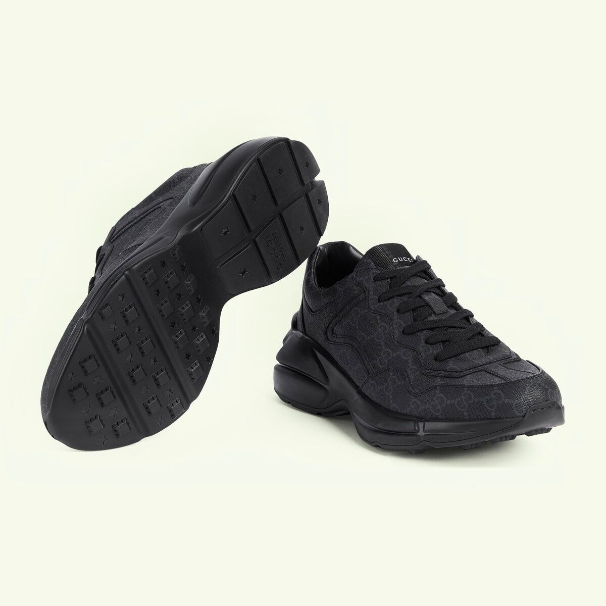 Gucci Gucci GG Rhyton Sneakers SIZE 9 Size ONE SIZE - 3 Thumbnail