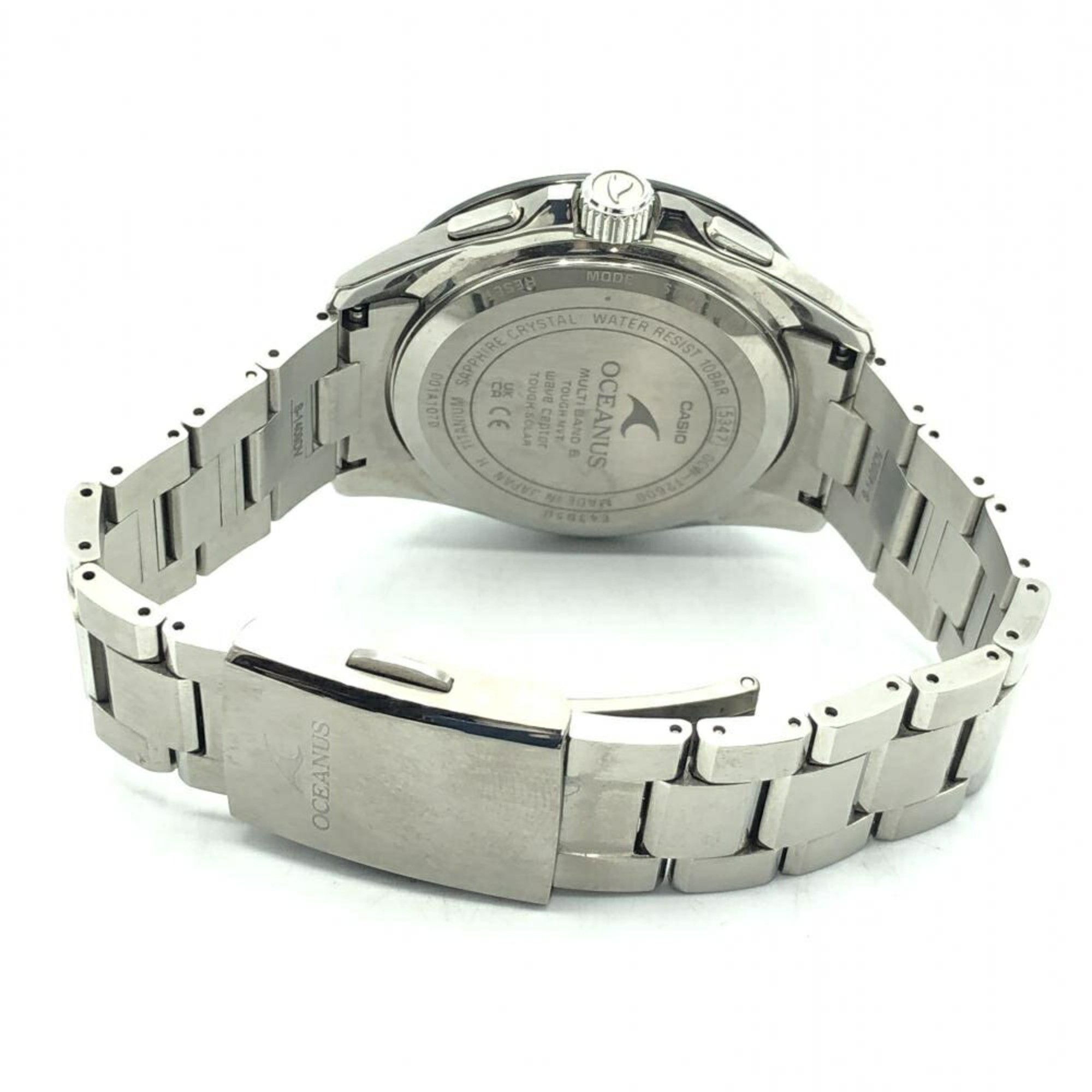 Casio CASIO OCEANUS CLASSIC LINE OCW-T2600J-7AJF Premium Production Line Tough Solar Casio Size ONE SIZE - 5 Thumbnail